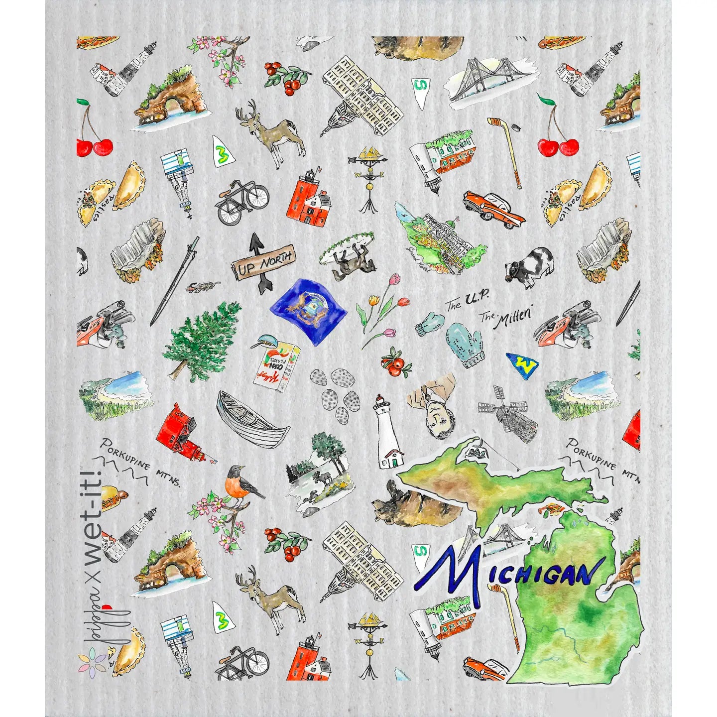Pippa Michigan Wet-It Towel