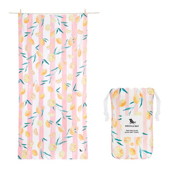 Quick Dry Towel - Life Gives You Lemons XL