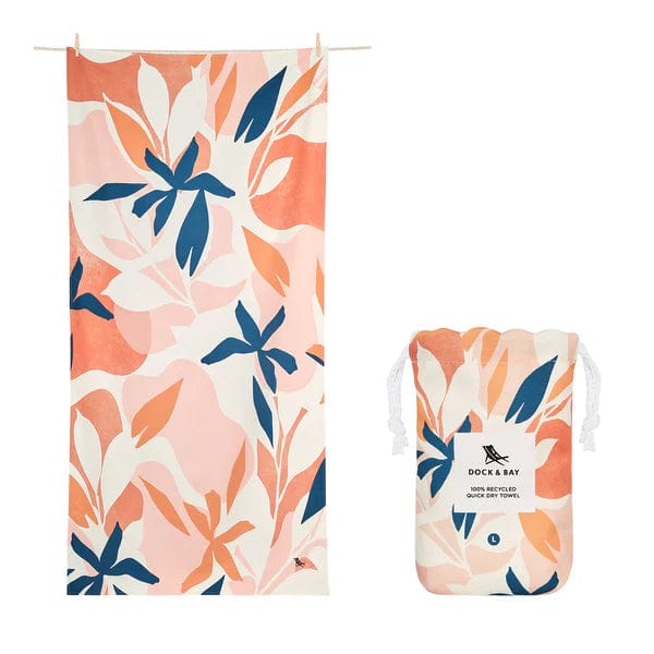 Quick Dry Towel - Terracotta Tropics XL