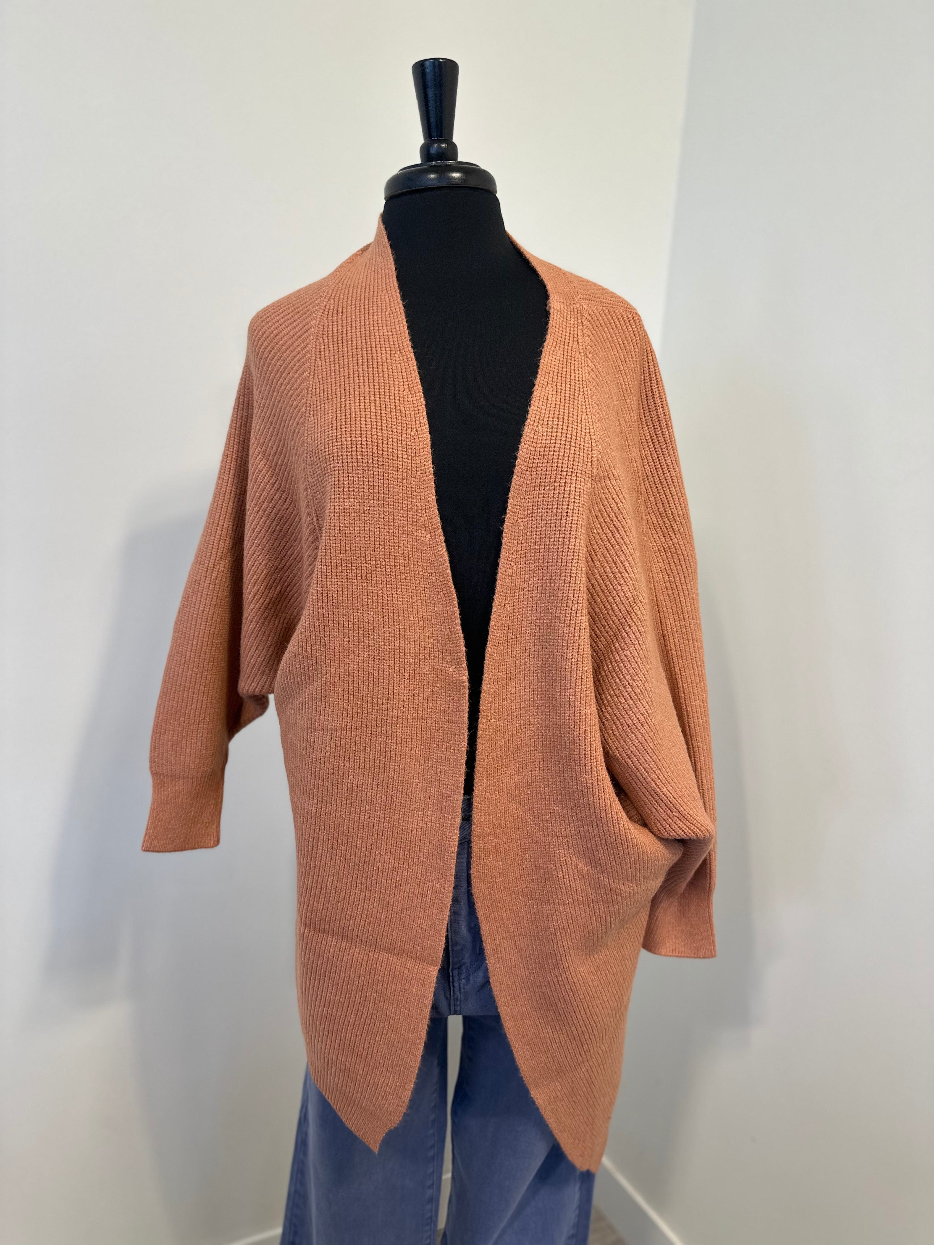 Softest Pumpkin Cardigan with Pockets