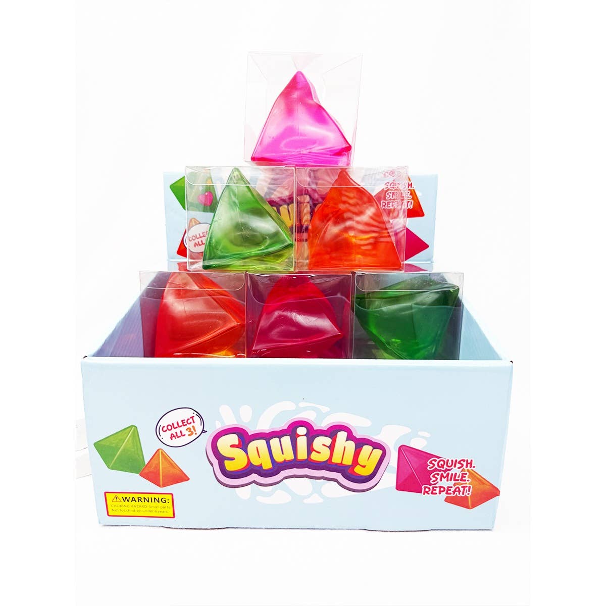 Big Size Pyramid Maltose Squishy Squeeze Toy