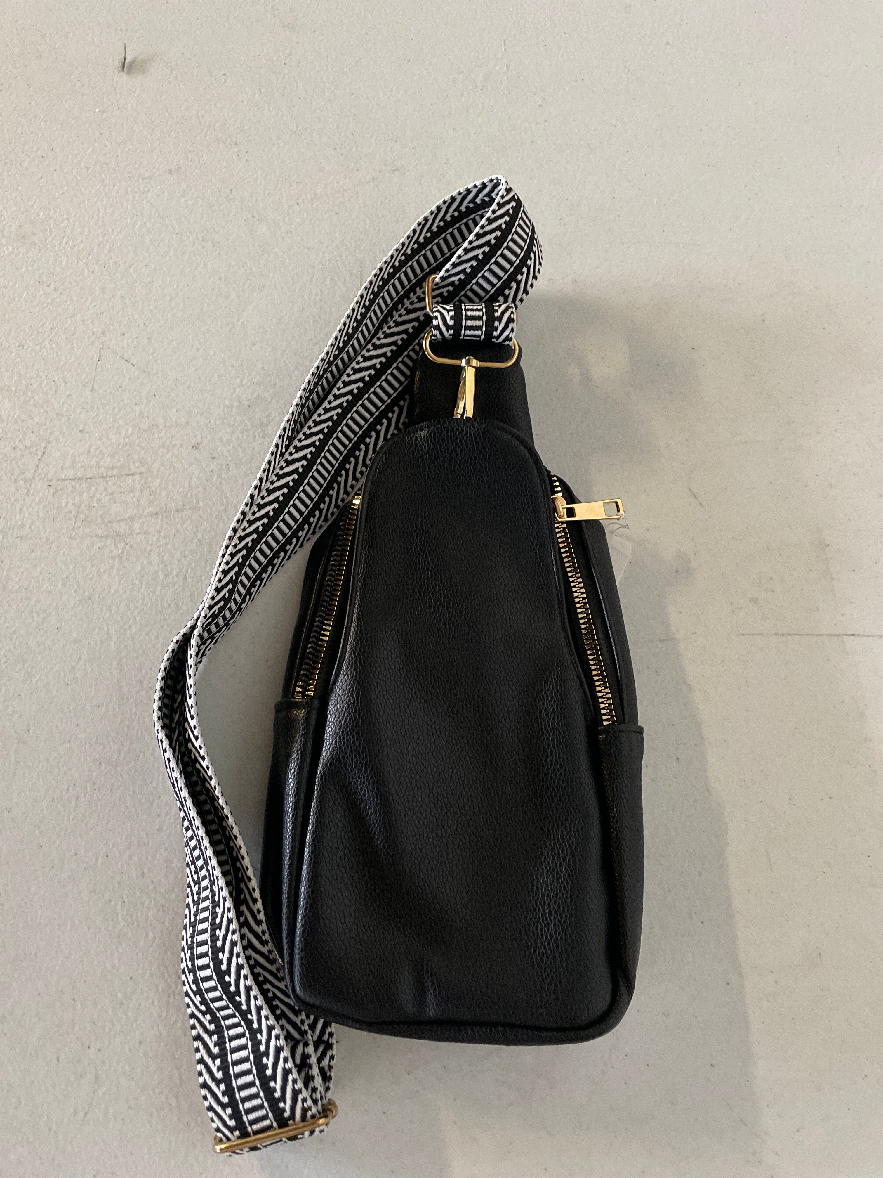 Black Crossbody Sling