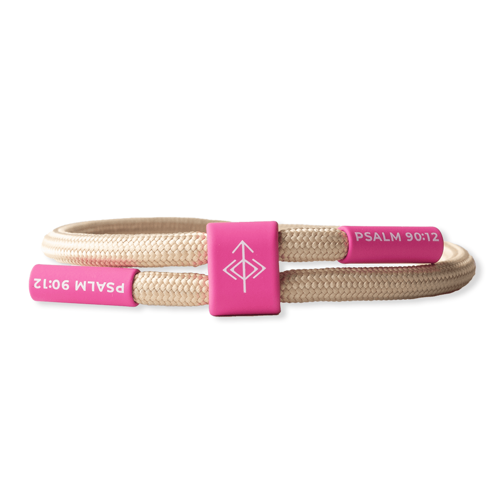 BE PRESENT Christian Cord Bracelet, Bible Verse Gifts