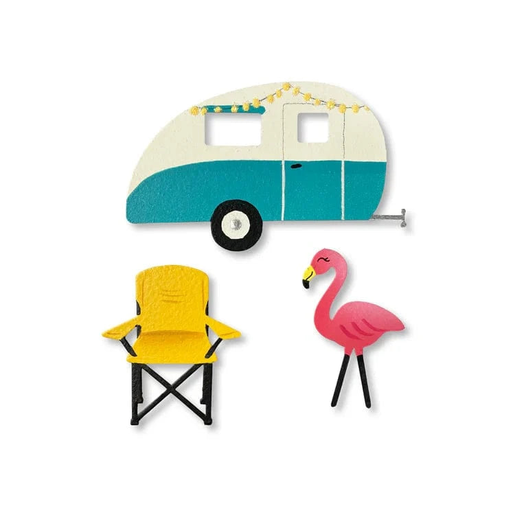 RV Camping Magnets Set of 3
