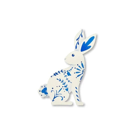 Delft Rabbit Magnet