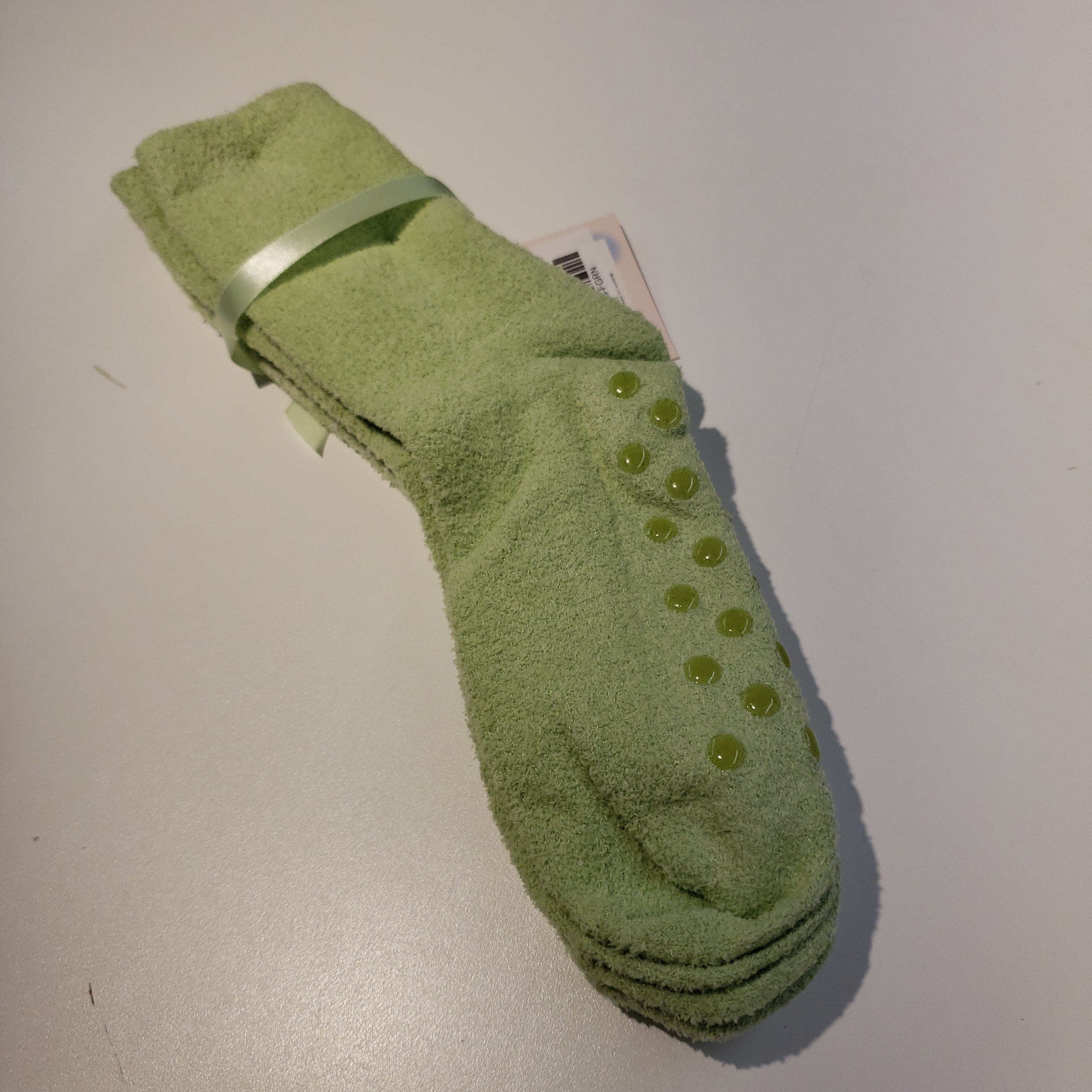 Green Snowflake Therapeutic Socks 2pk
