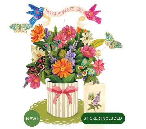 Mother's Day Enchanted Garden Card