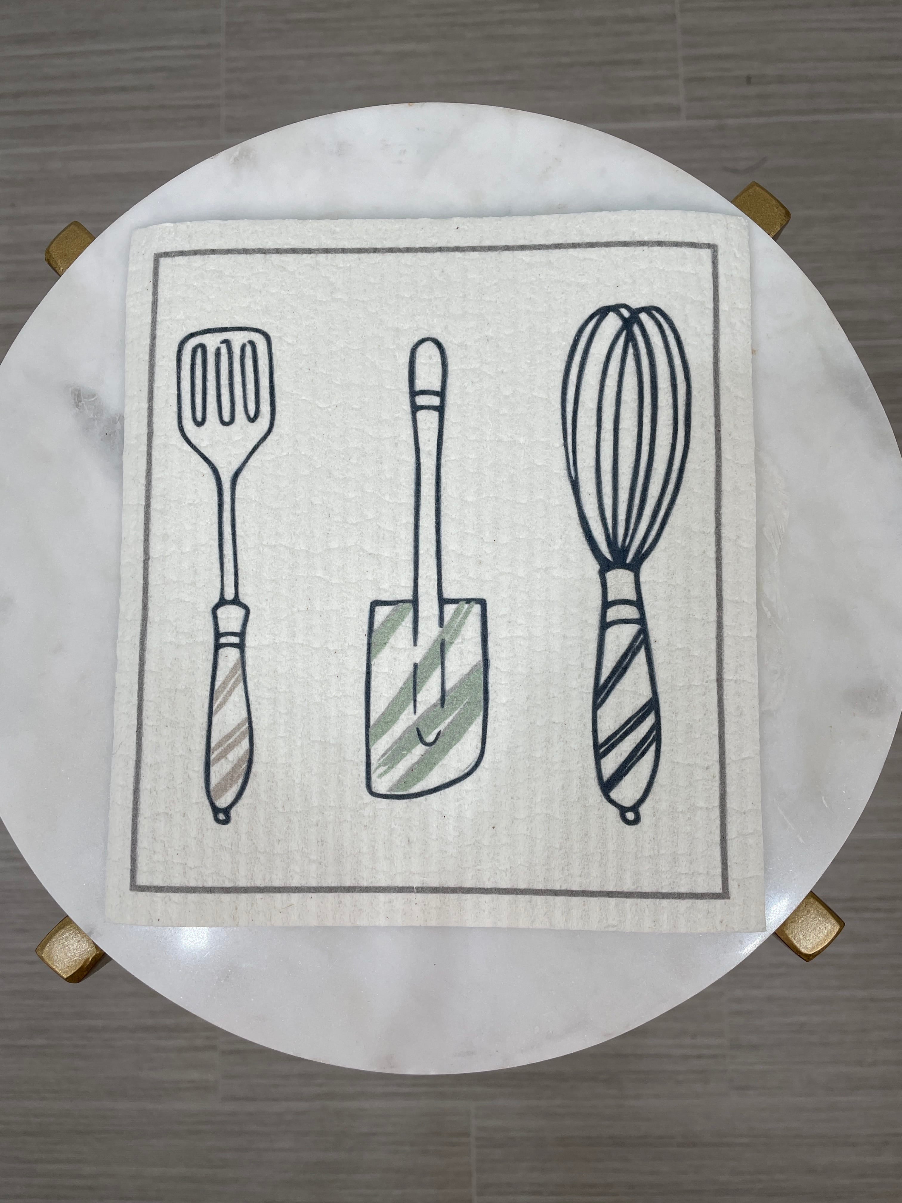 Utensil Reusable Sponge Cloth