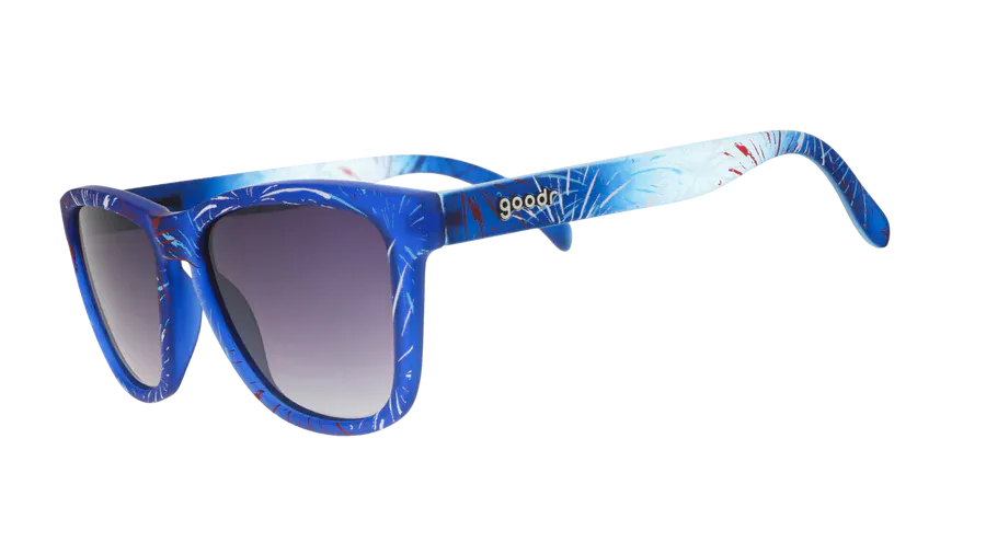 Goodr Star-Spangled Birthday Suit Sunglasses
