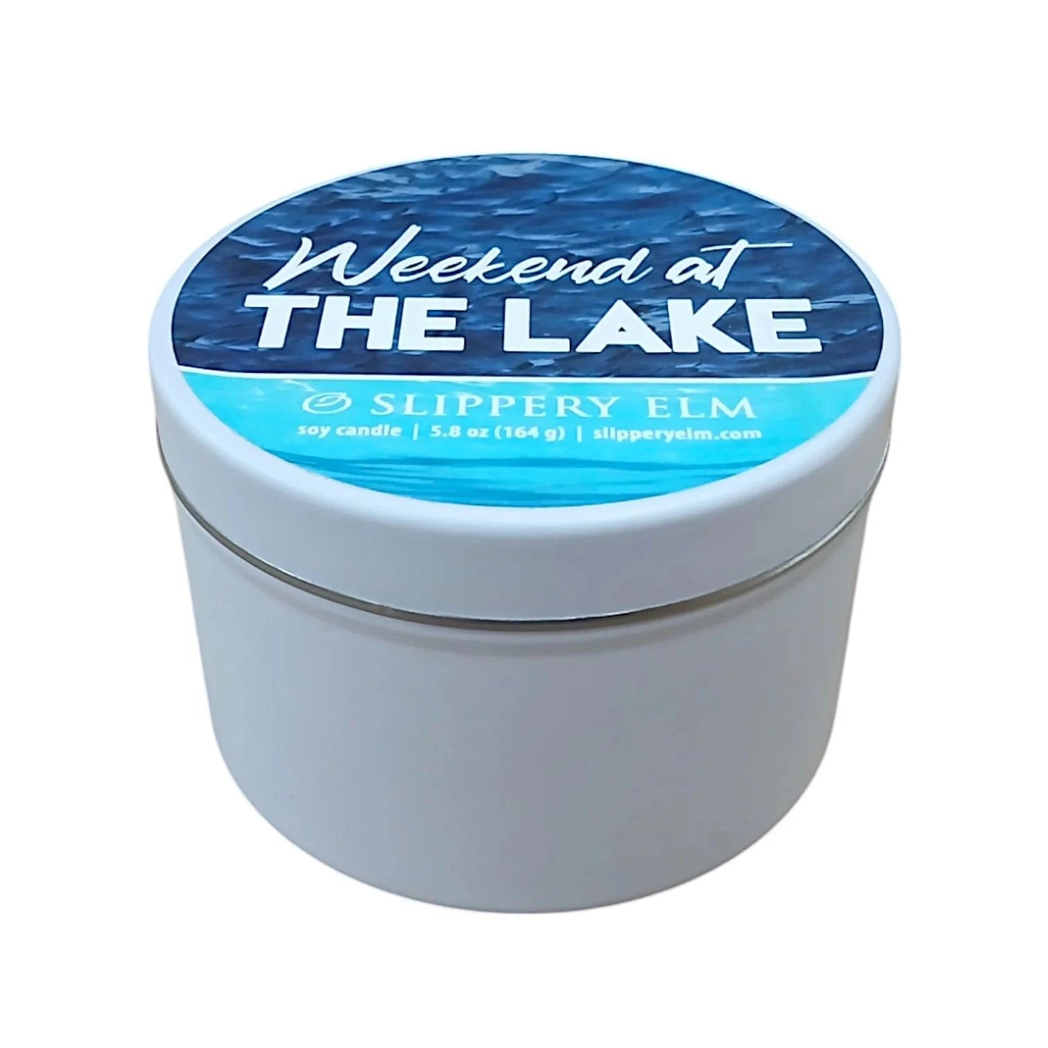 Weekend Lake Travel Tin Candle
