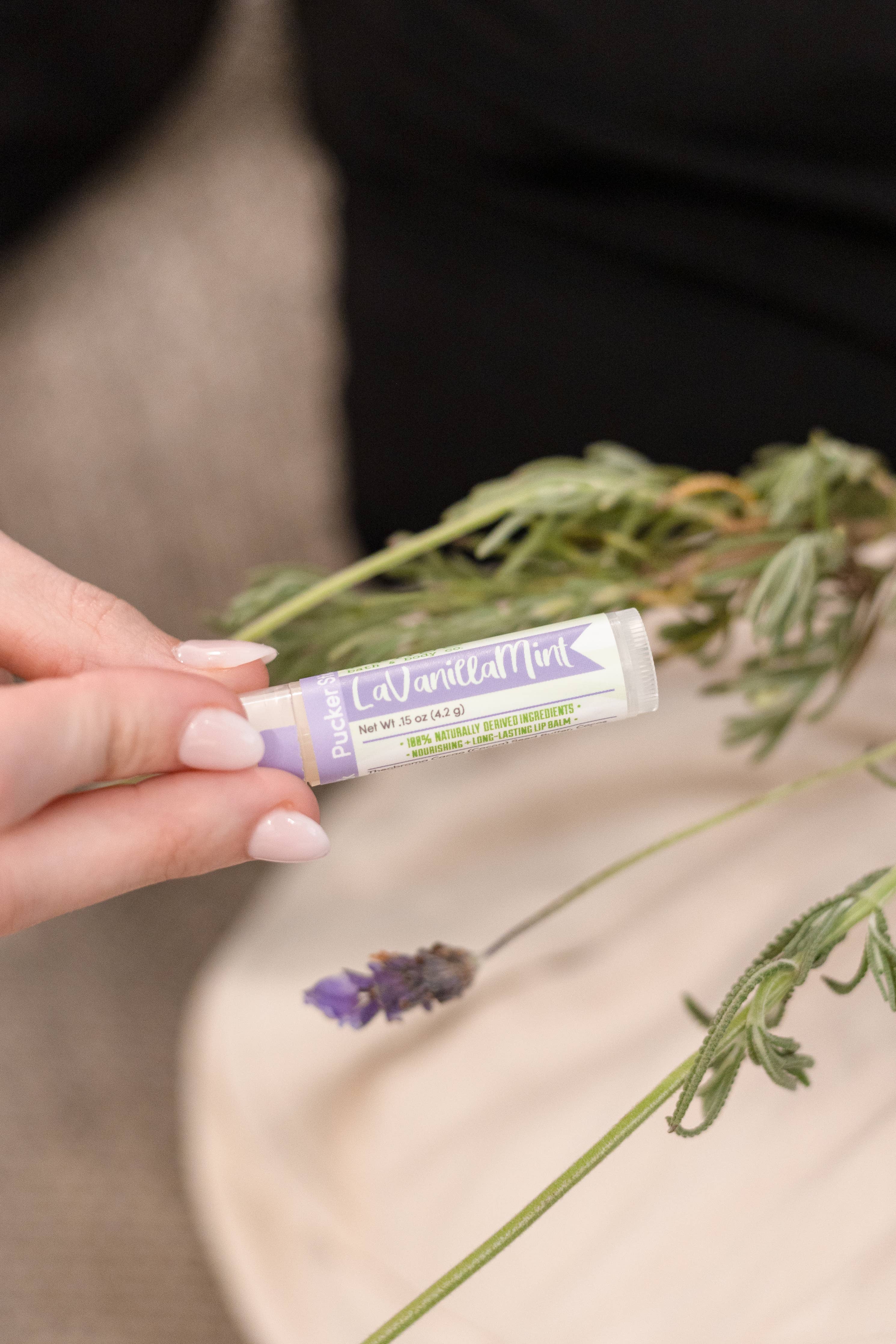 Pucker Stick - LaVanilla Mint Lip Balm | Natural Lip Care
