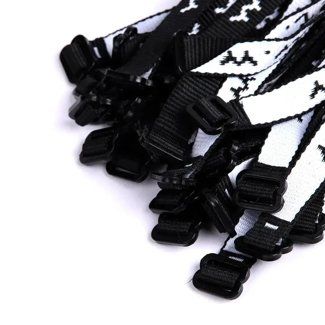 Black WWJD Woven Bracelet