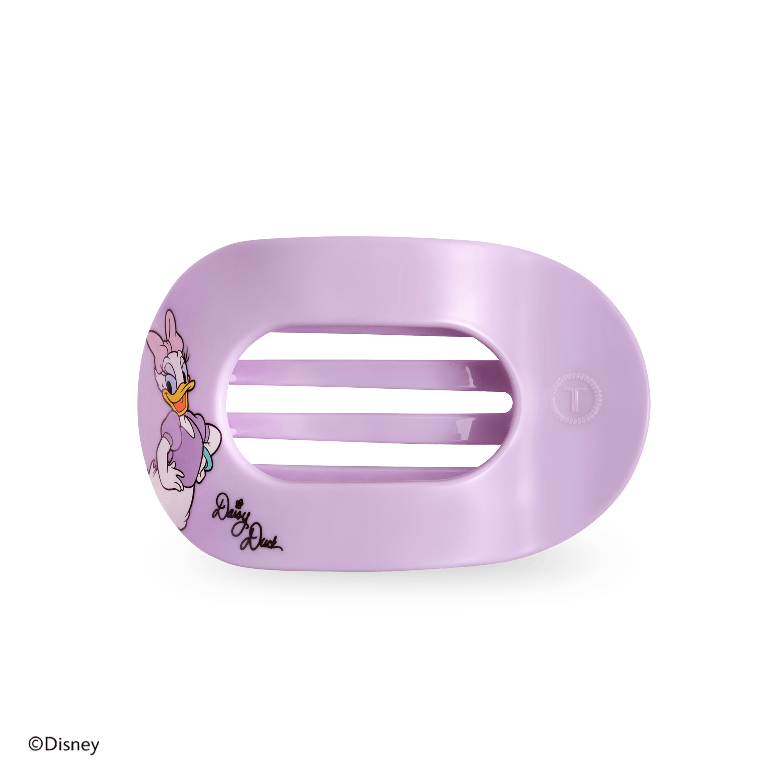 Flat Round Hair Clip | Medium | Daisy Duck