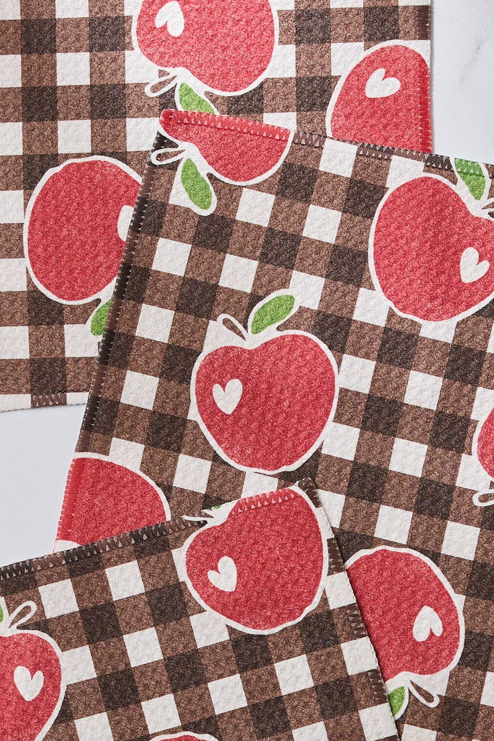 Apple Picking Afternoon Dishcloth Set