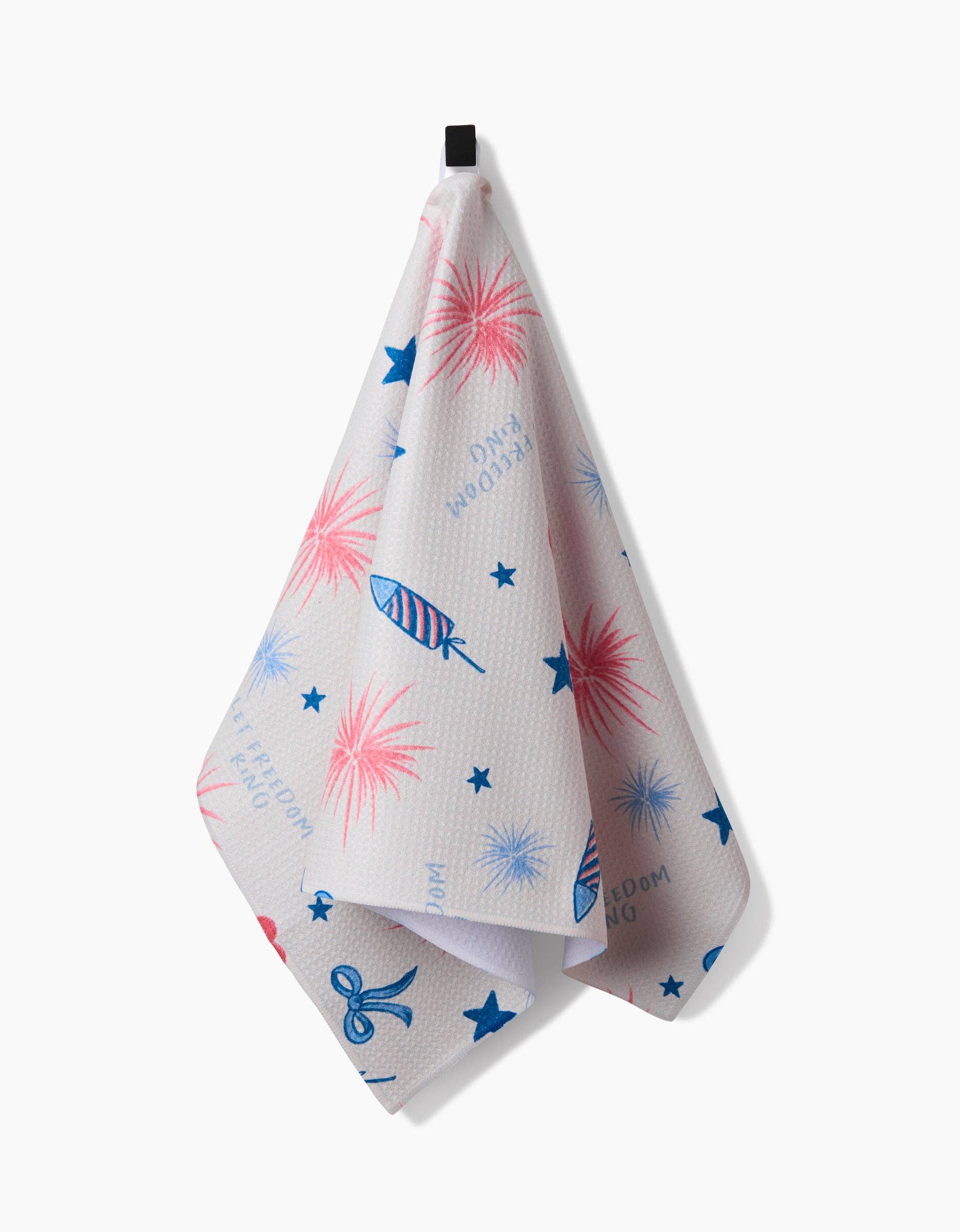 Geometry Freedom Tea Towel