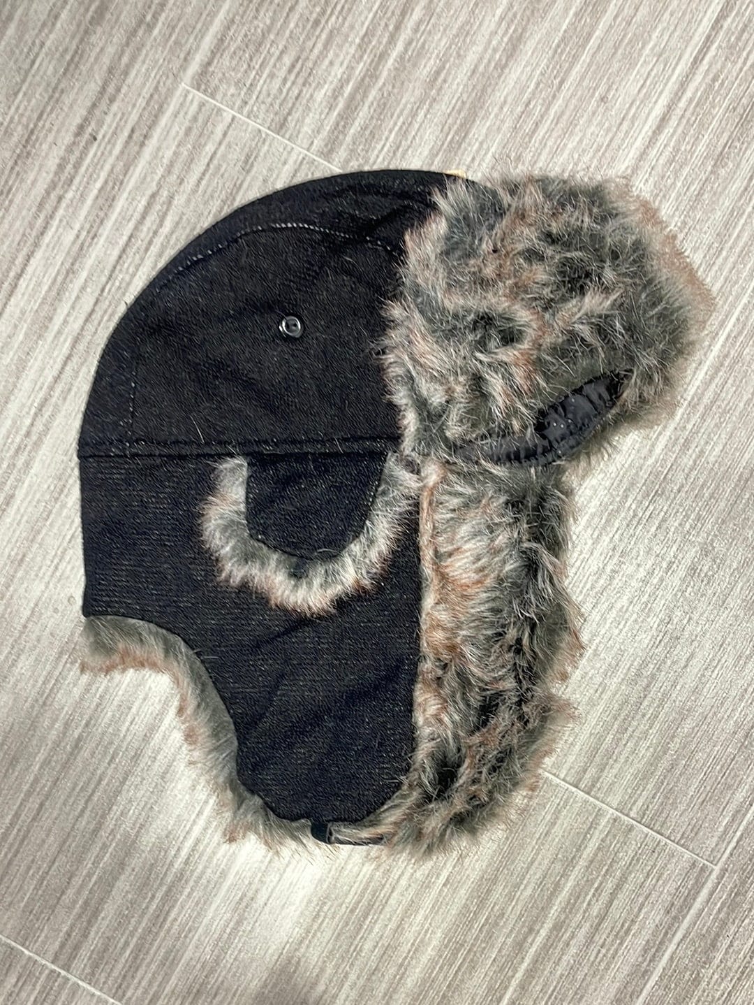 CC Black Marled Aviator Hat