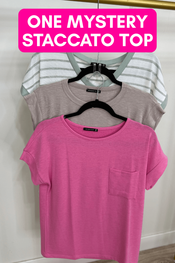 ONE Mystery Staccato Sample Sale Top - FINAL SALE
