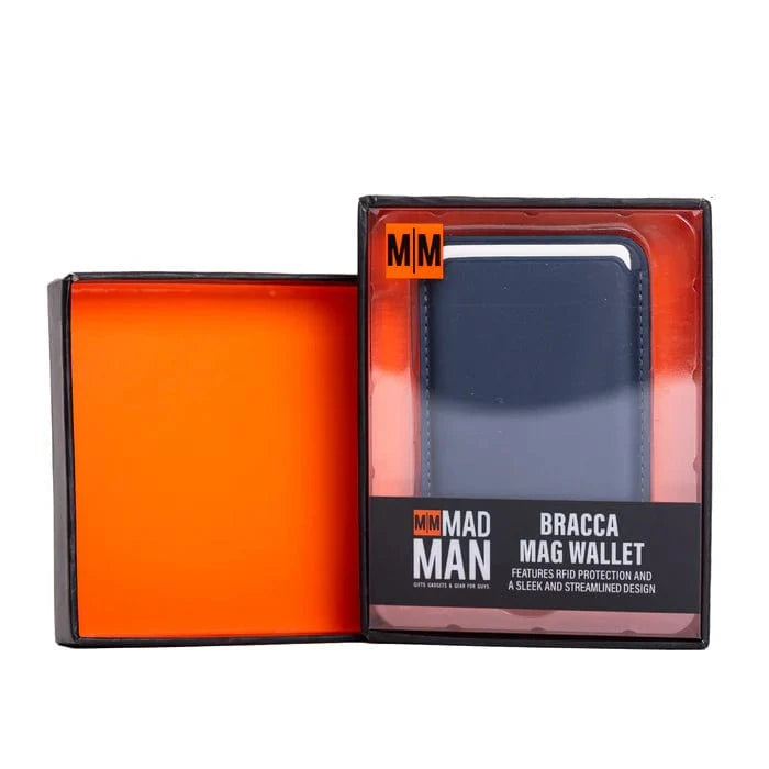 Mad Man Bracca Mag Wallet - Navy
