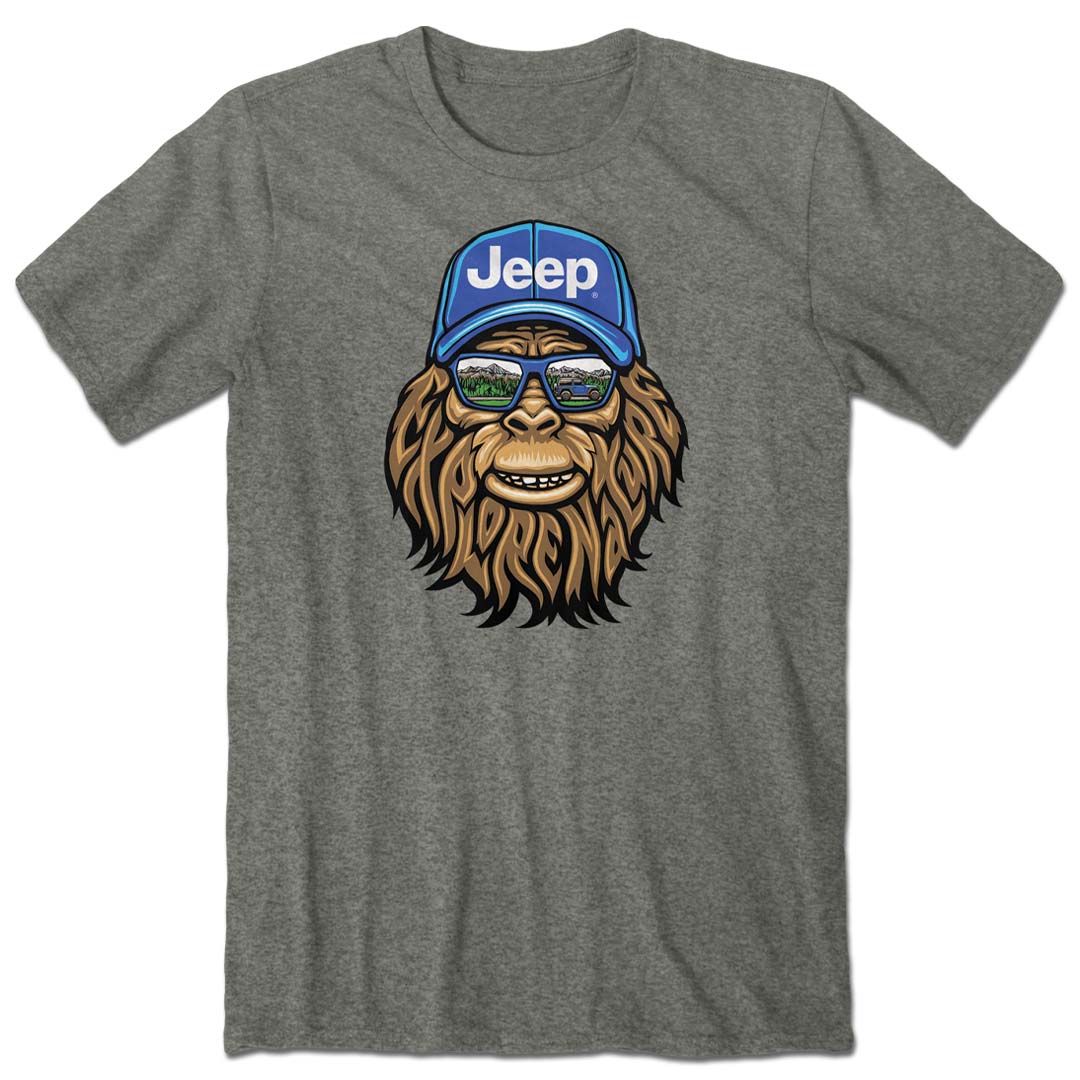 Graphite Jeep Nature Squatch T-Shirt