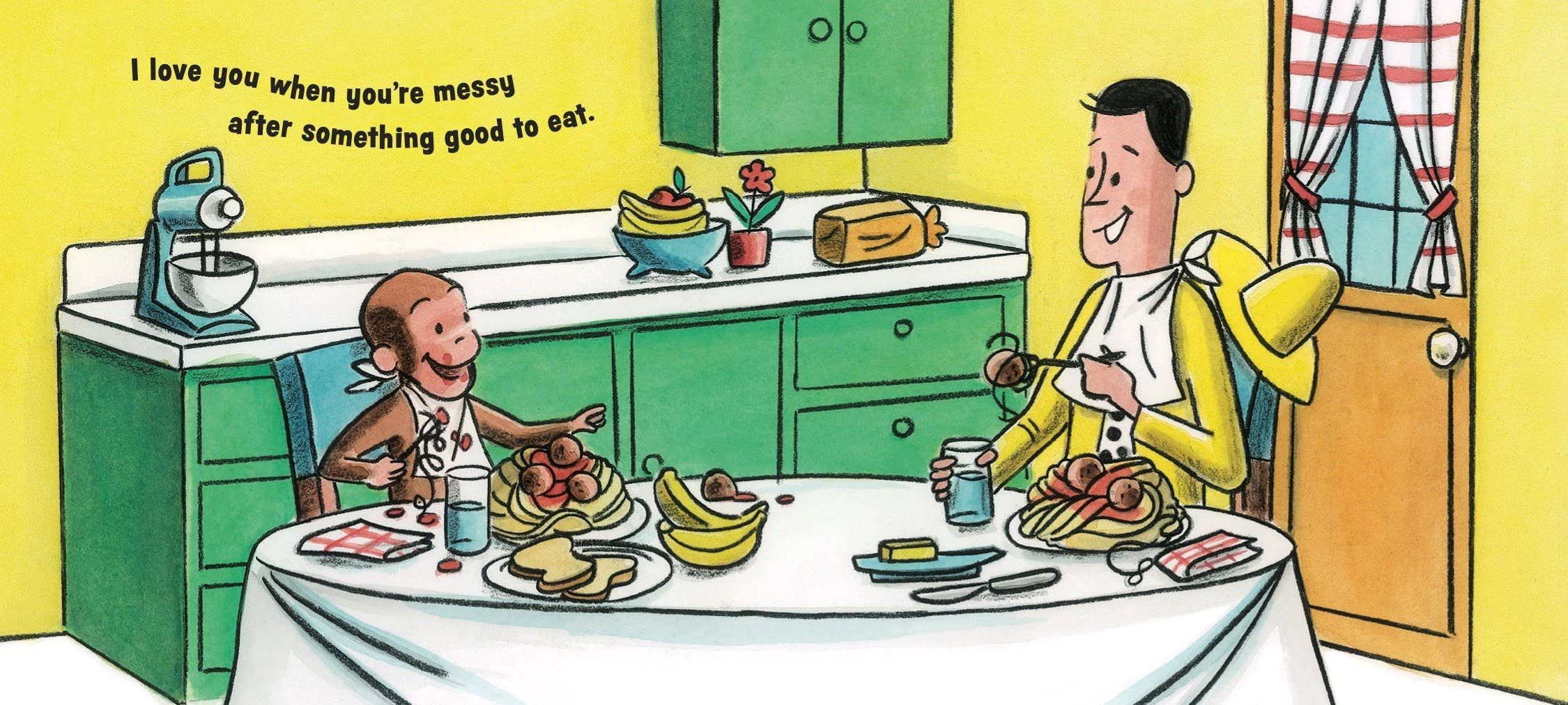 Curious George: I Love You : H. A. Rey