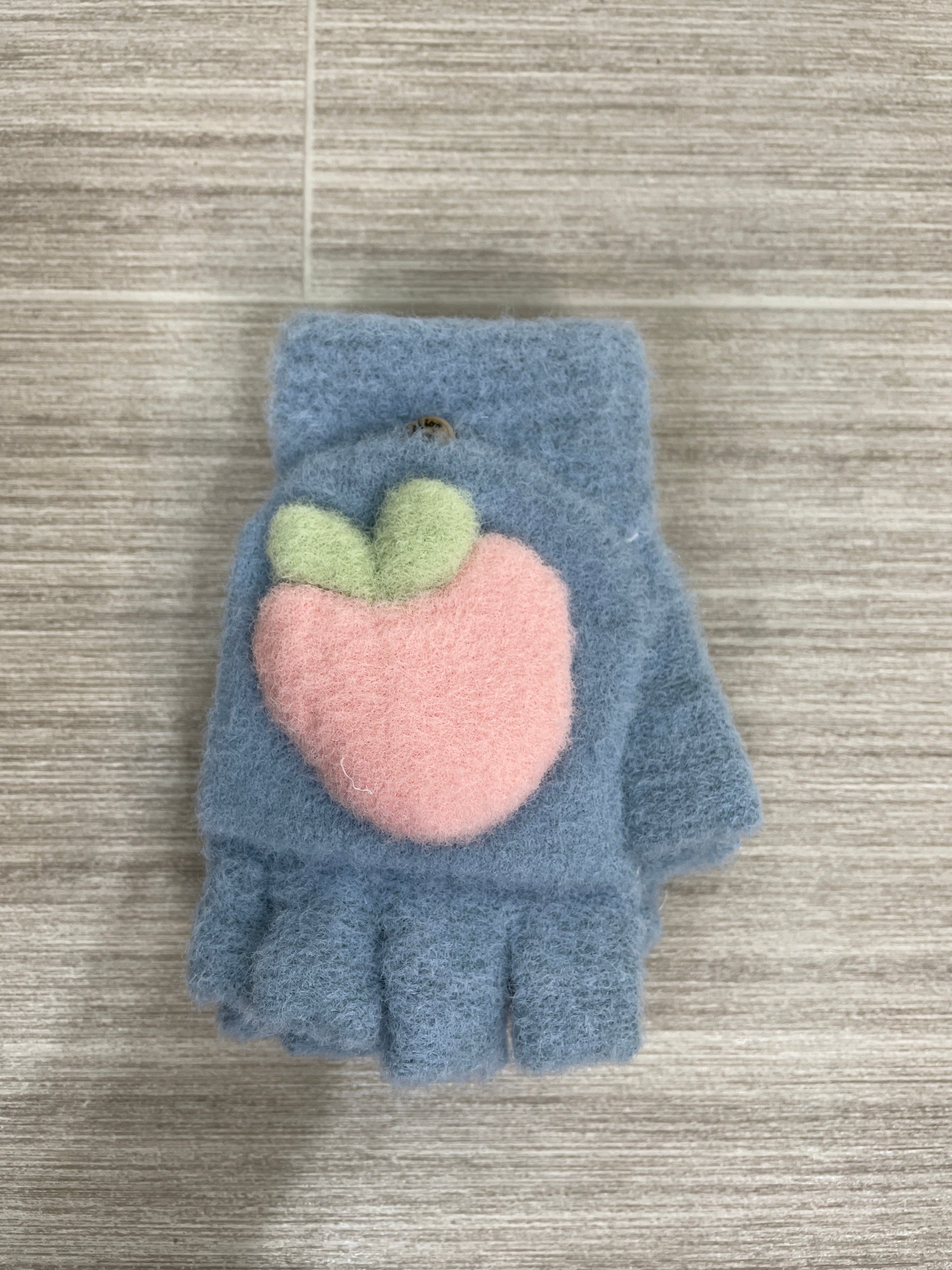 Kid's Blue Fruit Glove/Mitten