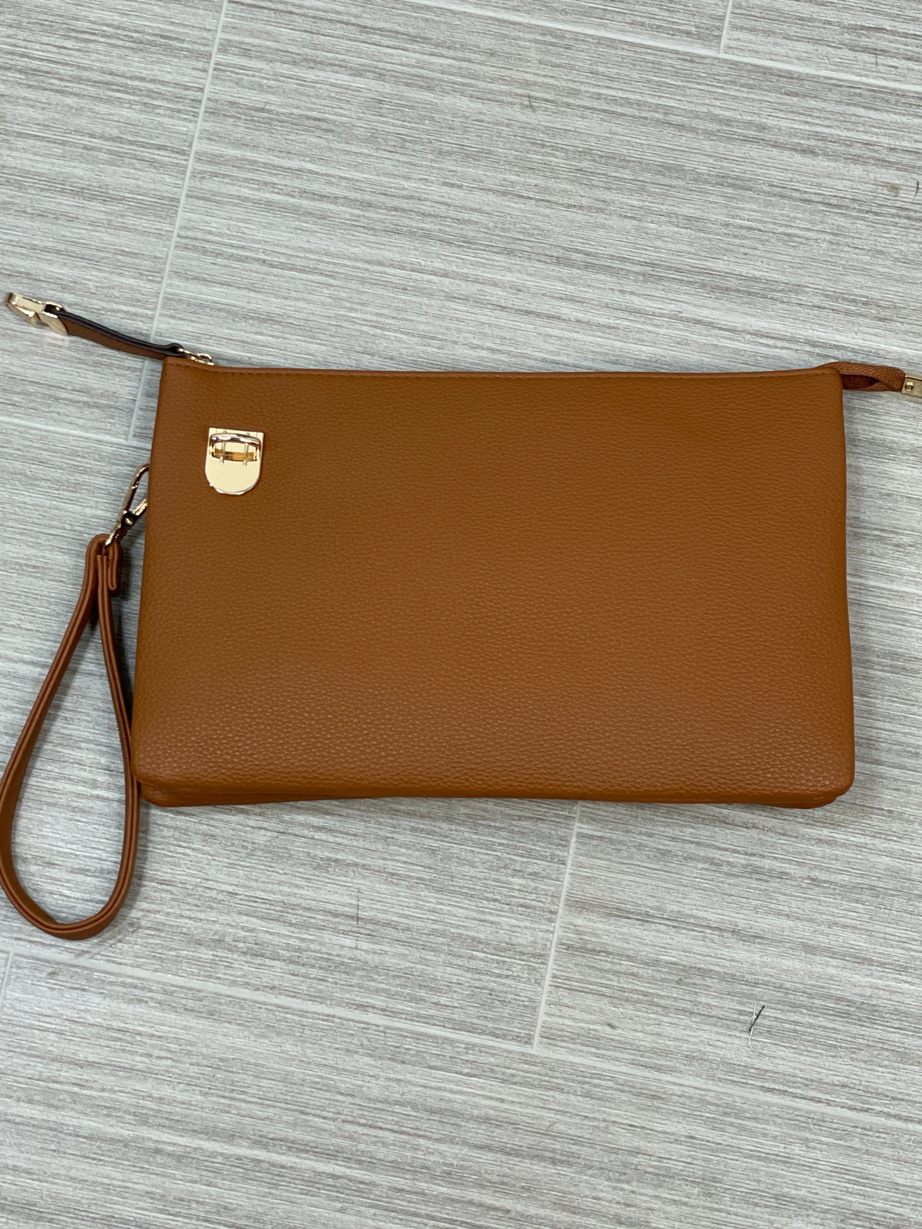 Camel Large Crossbody Bag