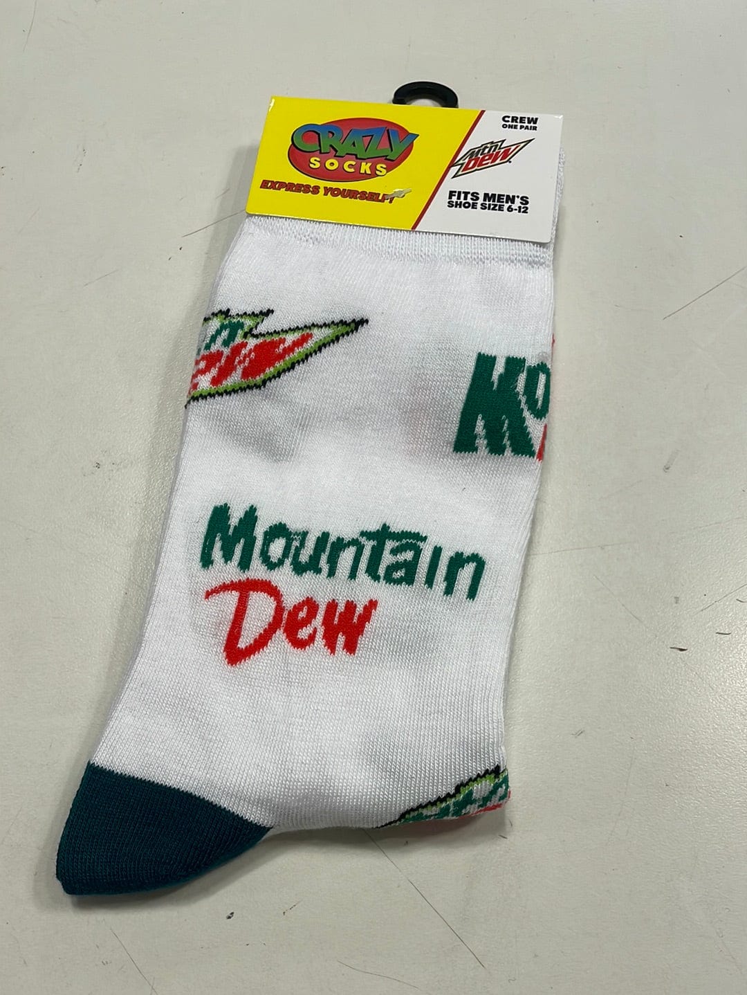 Men's Mountain Dew Socks