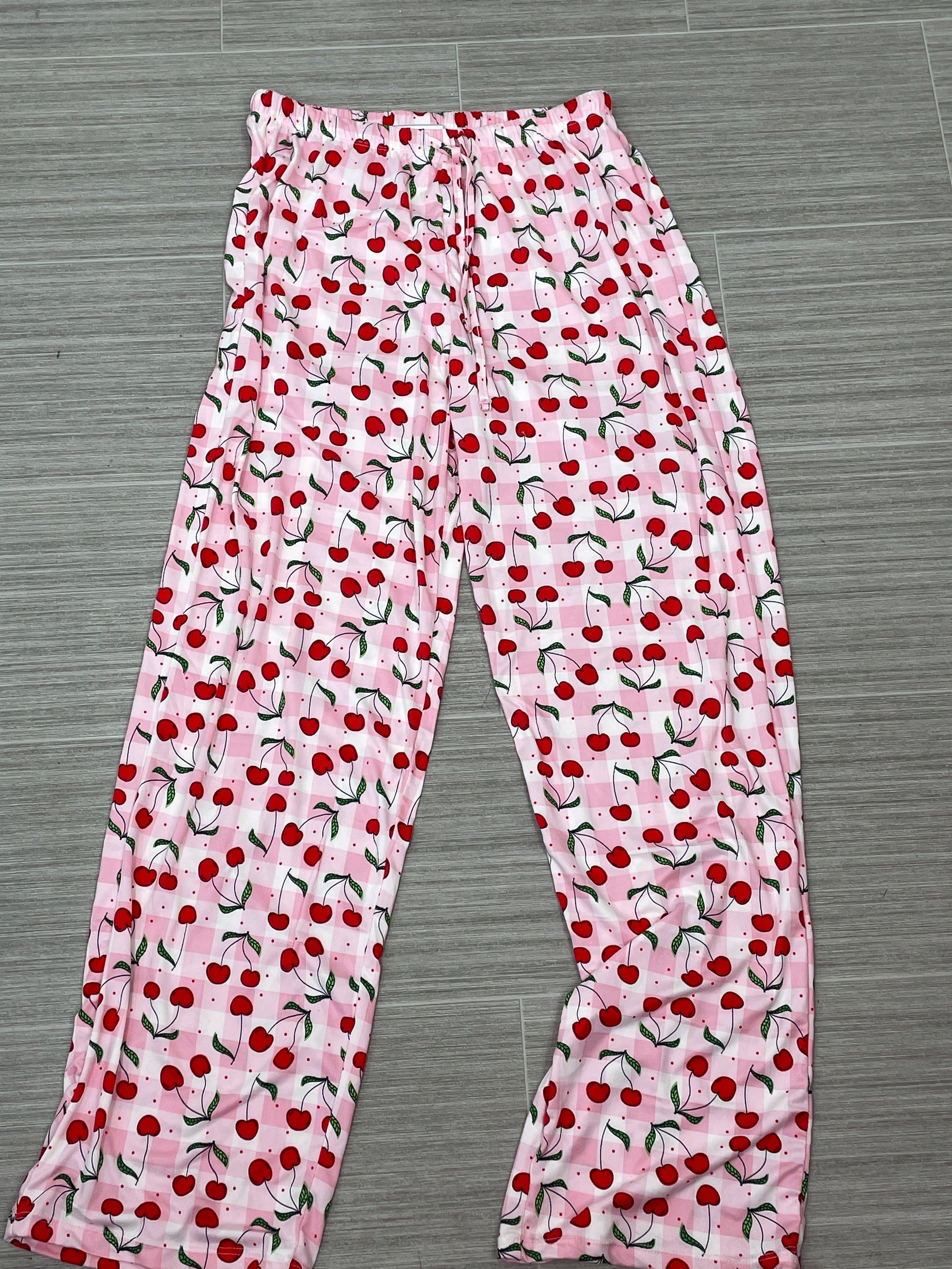 Cherry Hearts Lounge Pants