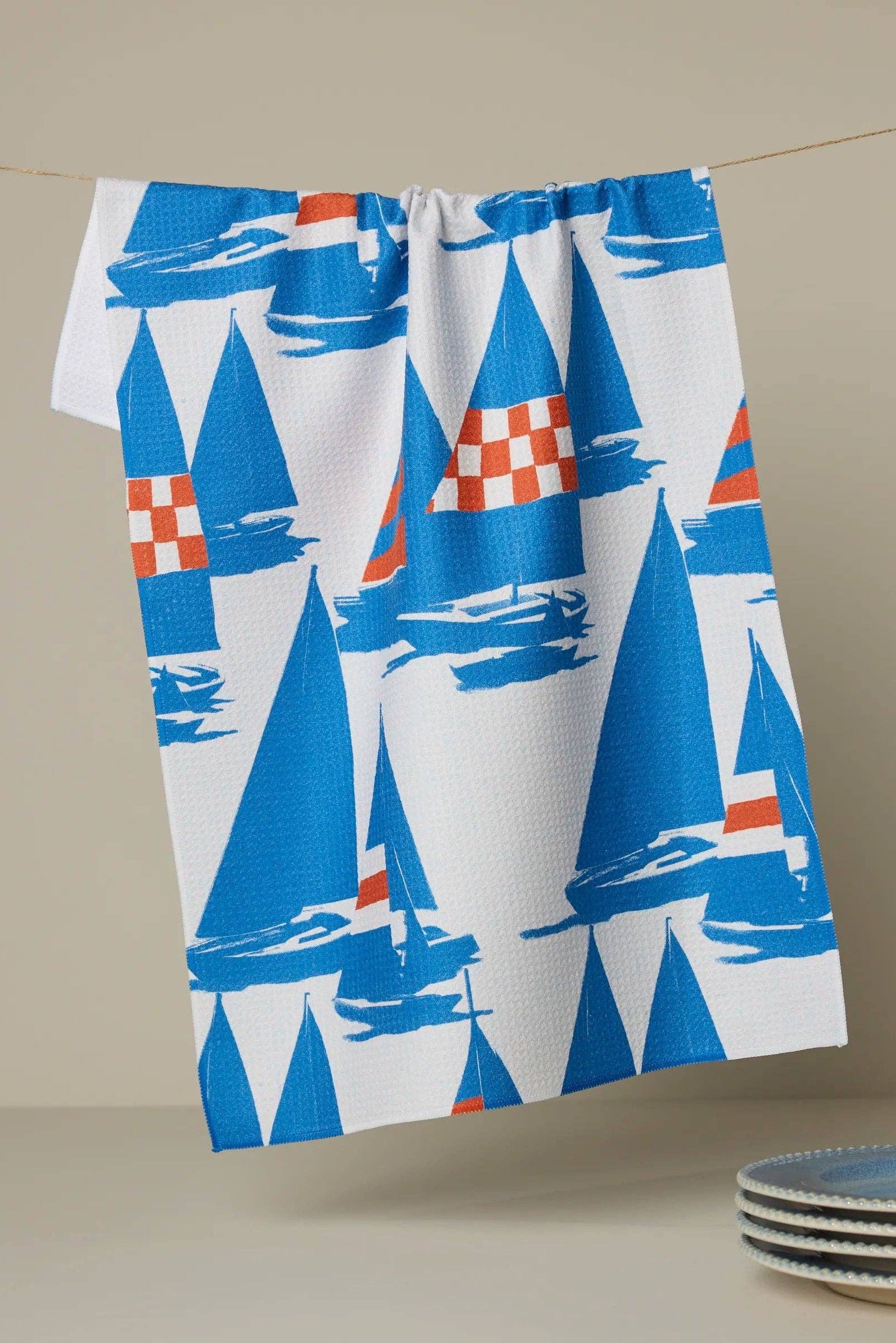 Nautical Mile Tea Towel