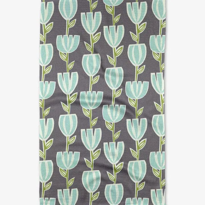 Geometry Tulips For Days Tea Towel