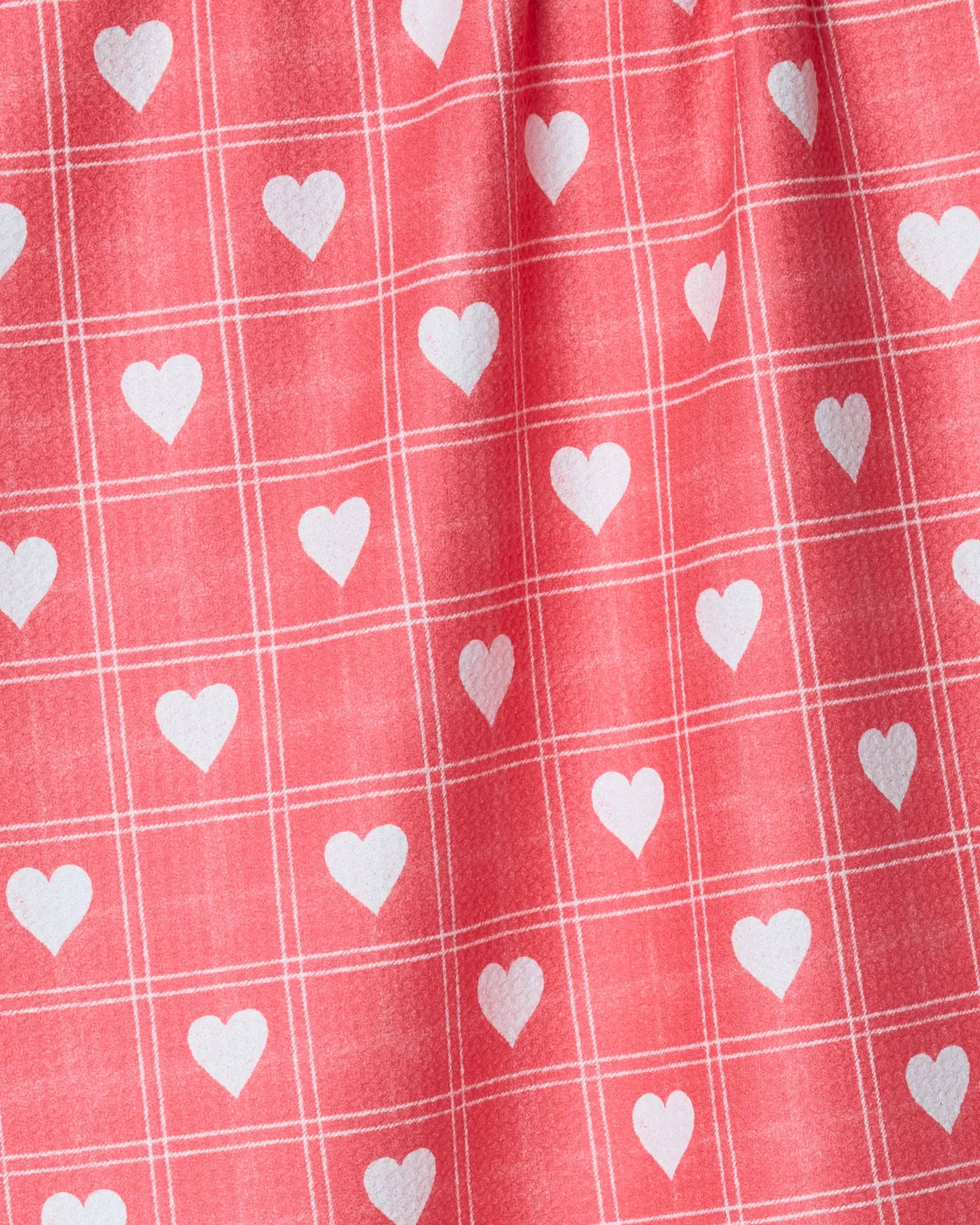 Geometry Kind Spirit Red Tea Towel