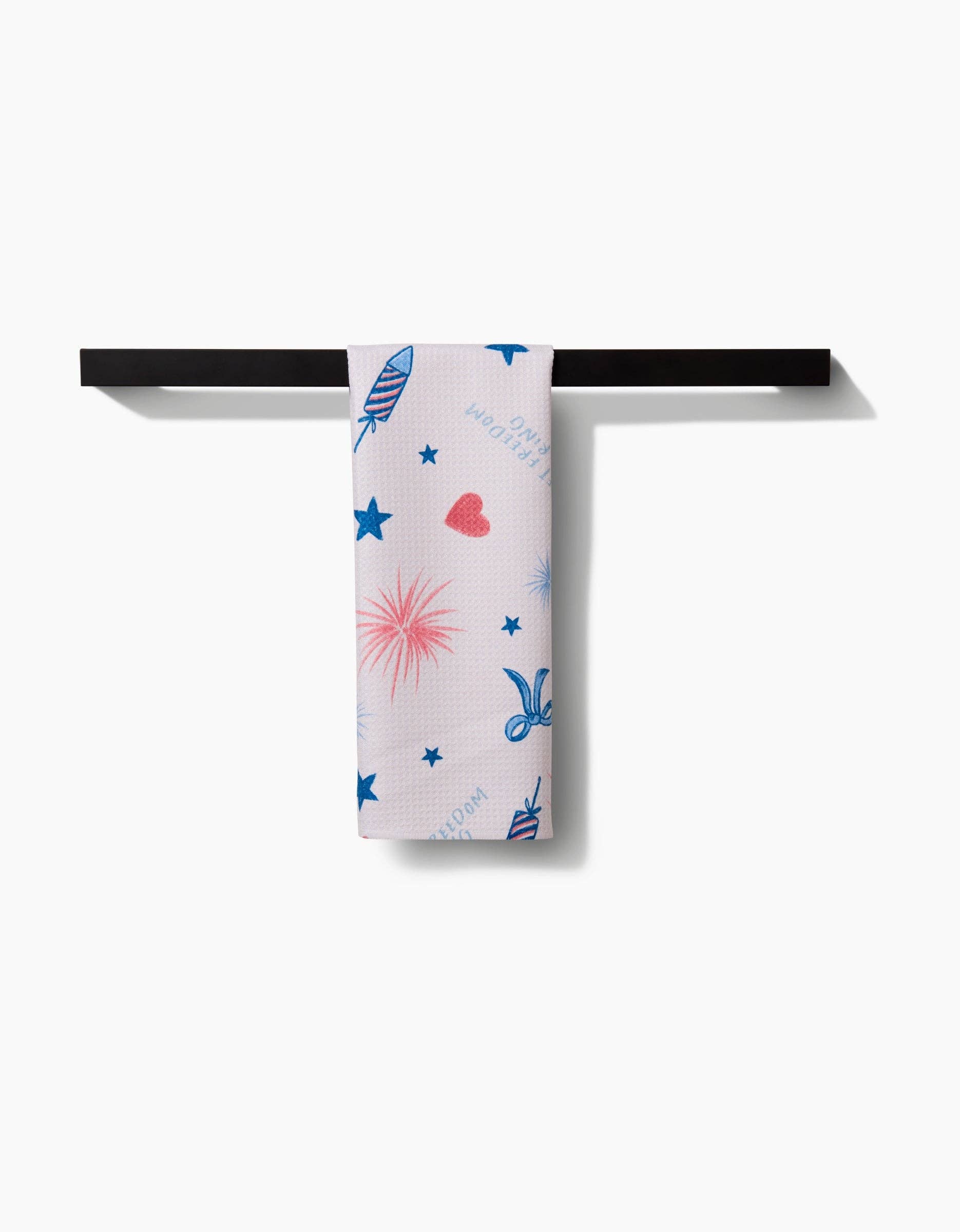 Geometry Freedom Tea Towel