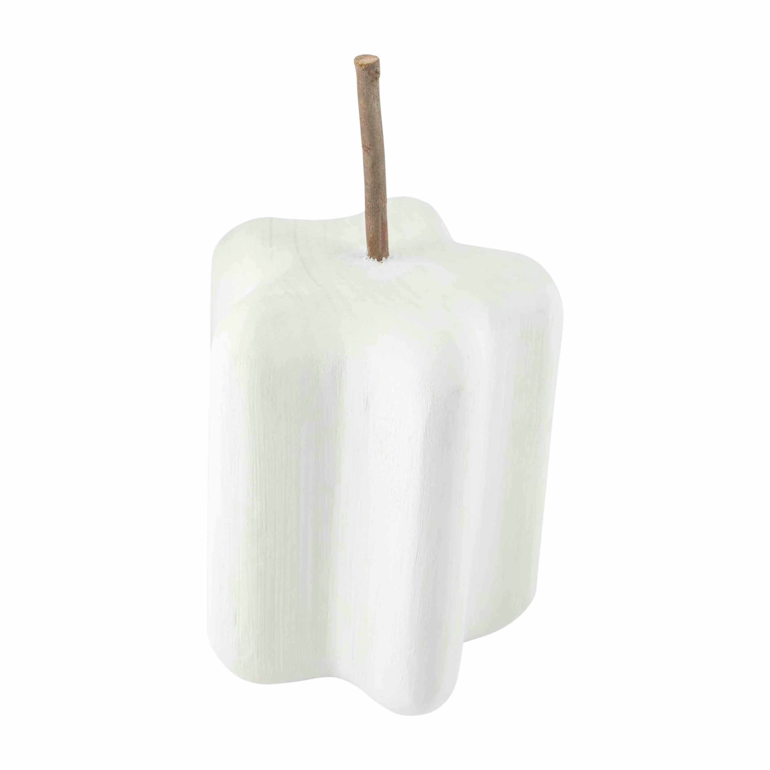 Tall White Paulownia Pumpkin