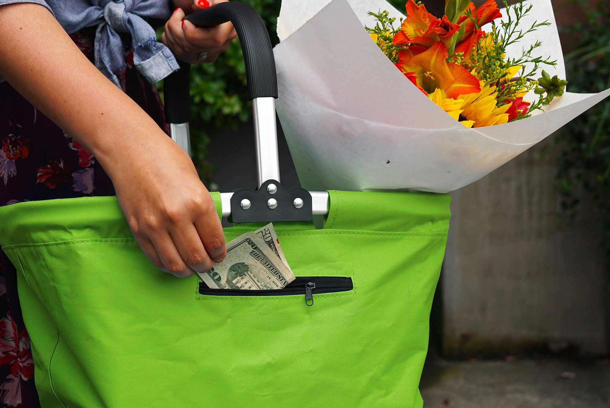 Market Basket - Green