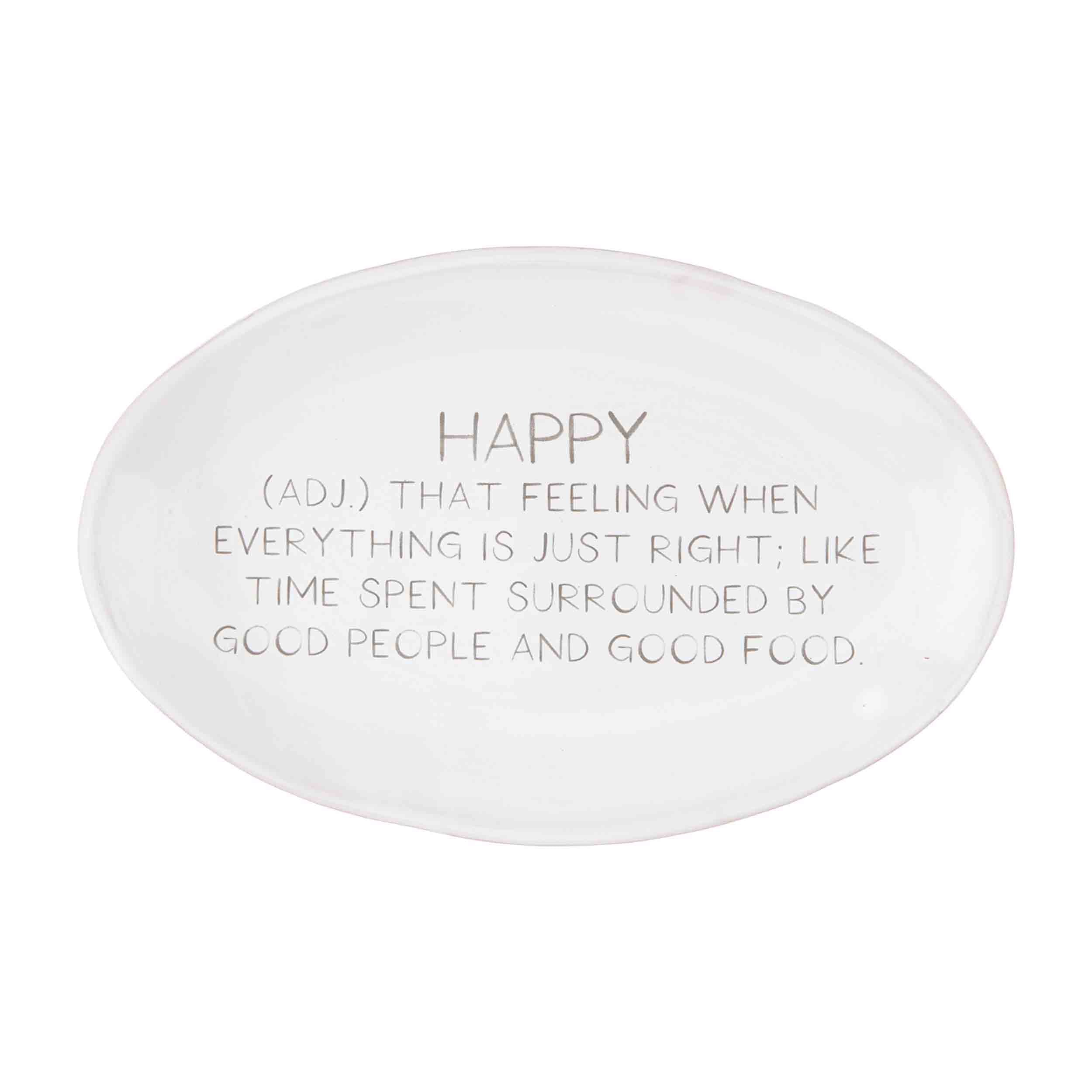 Happy Definition Tray