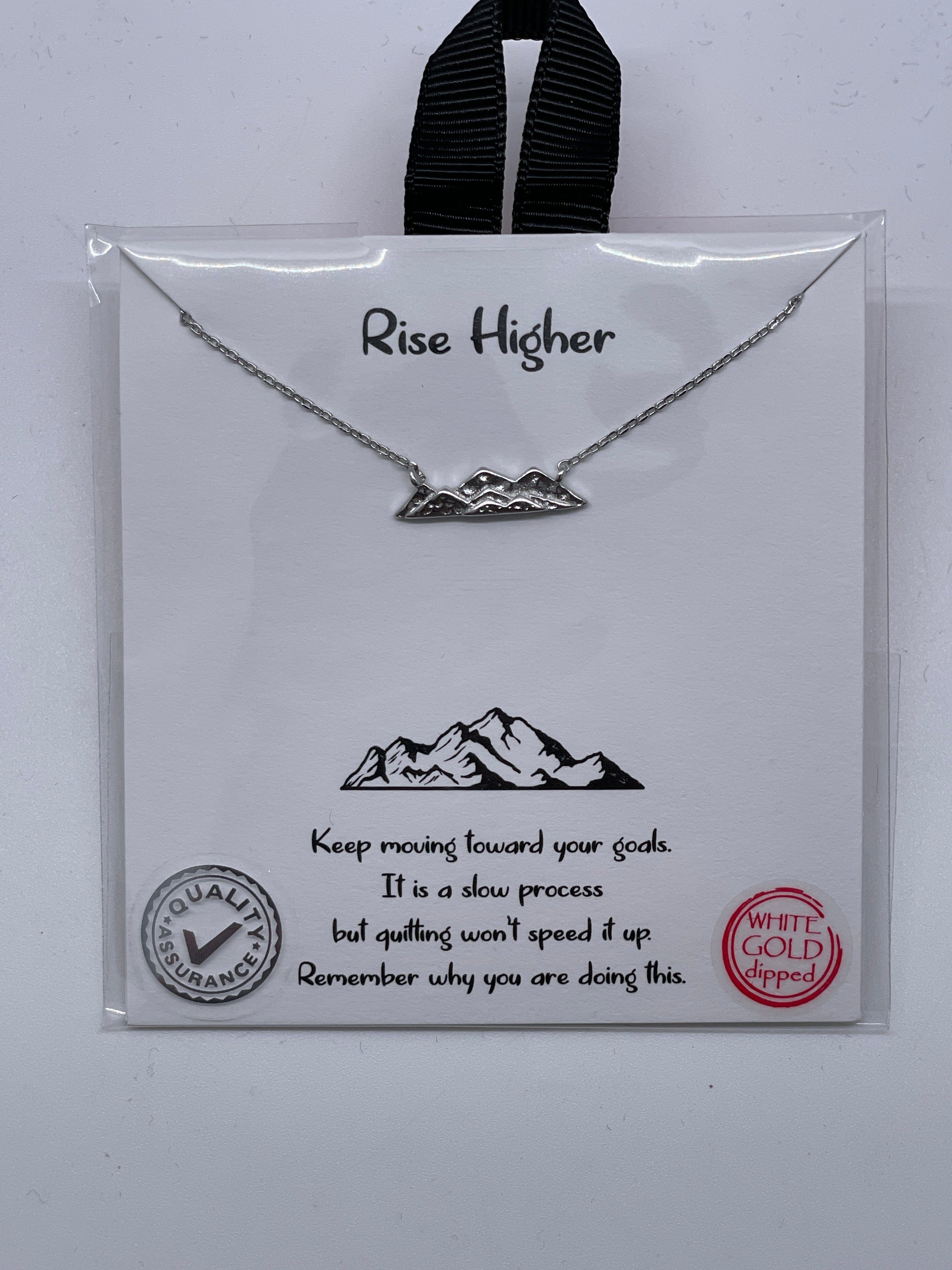 Rise Higher Necklace - Silver