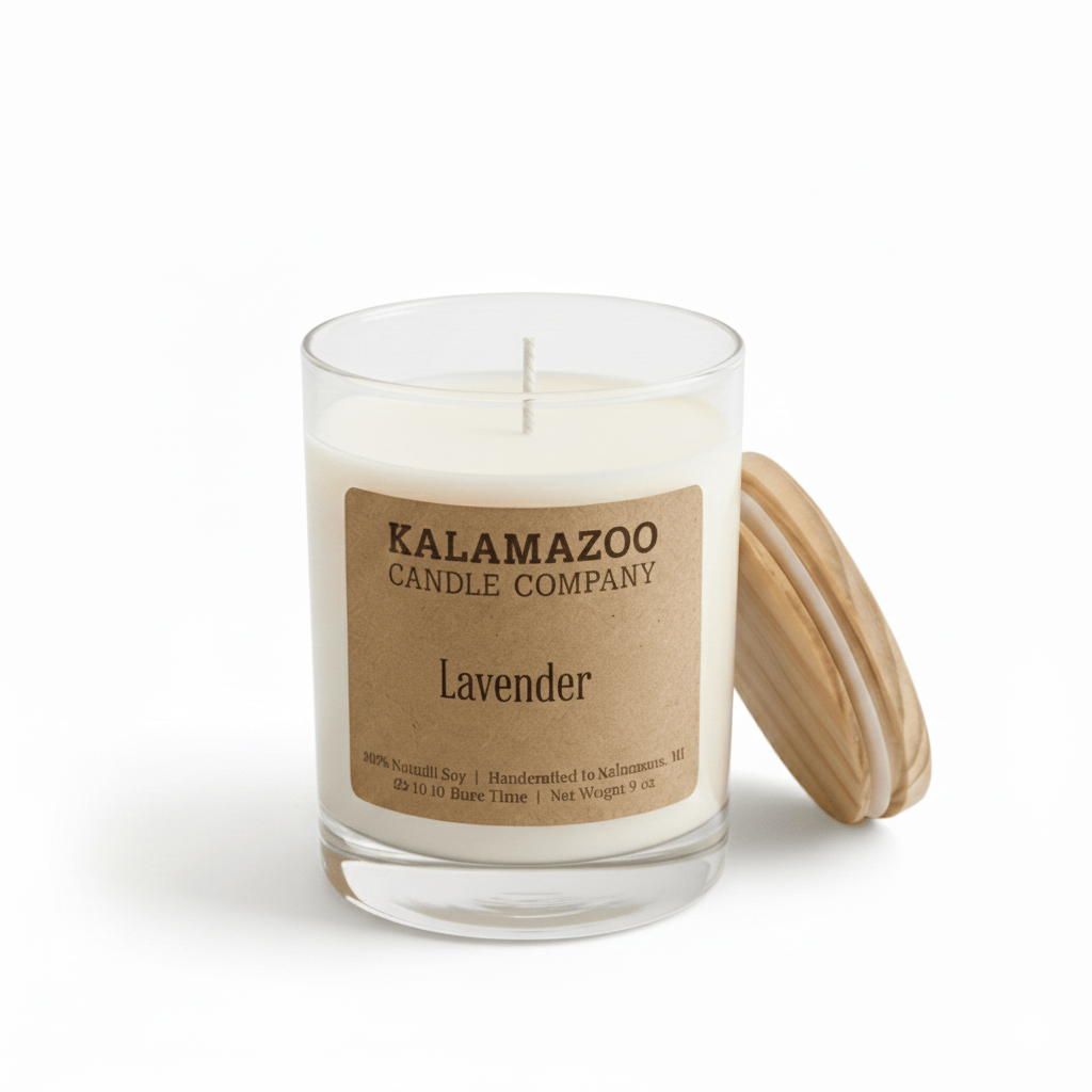 Lavender Soy Candle 10oz - Hand-Poured Michigan