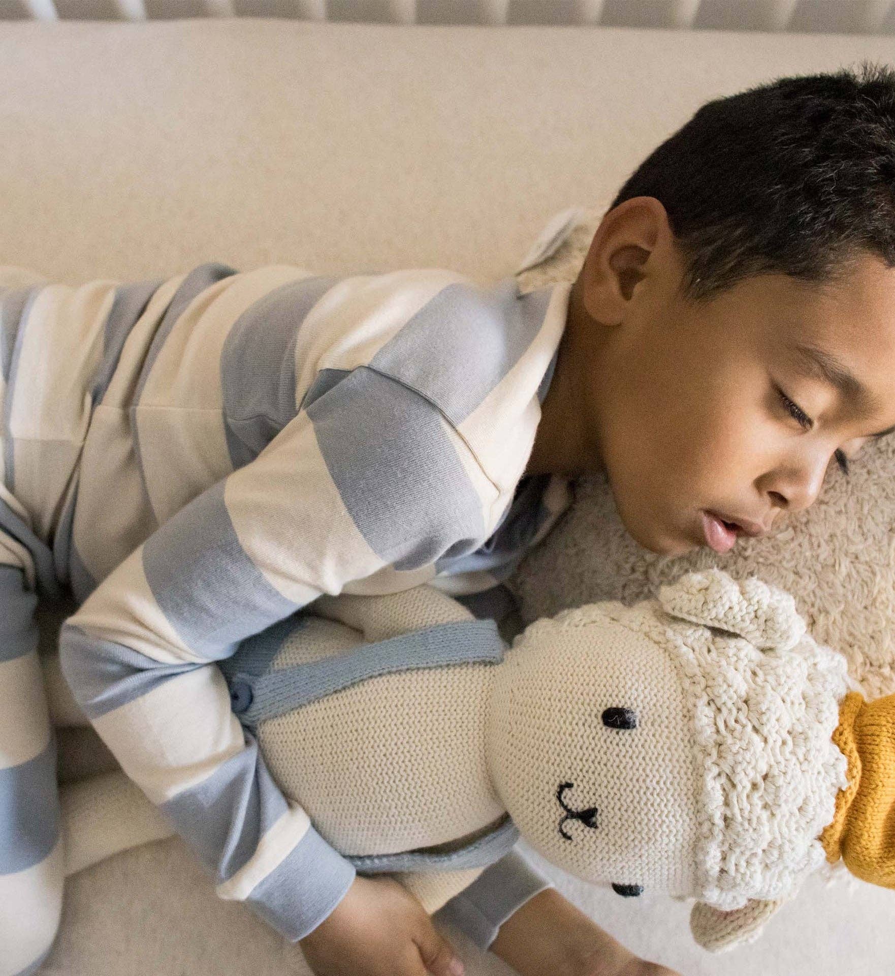 Rugby Stripe Organic Cotton Sleep & Play