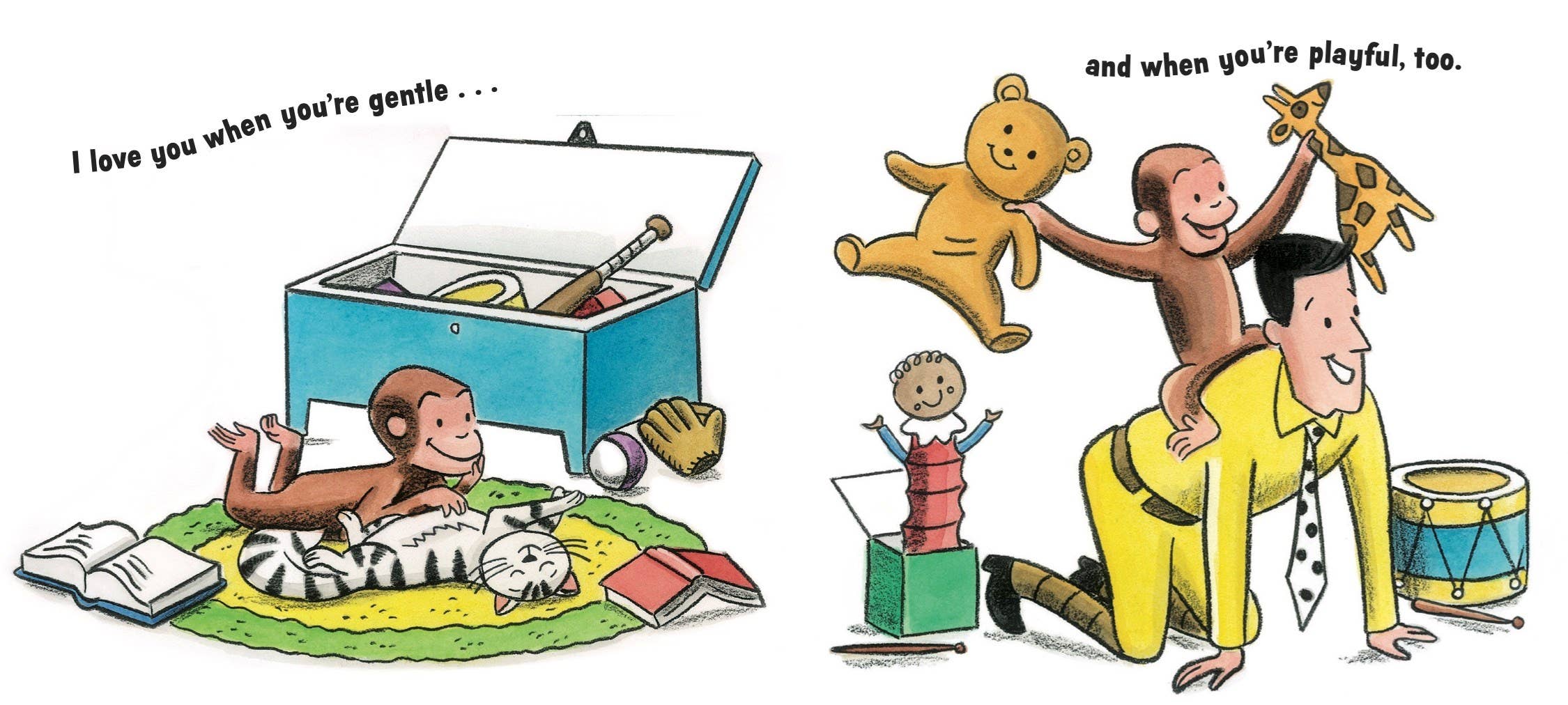 Curious George: I Love You : H. A. Rey