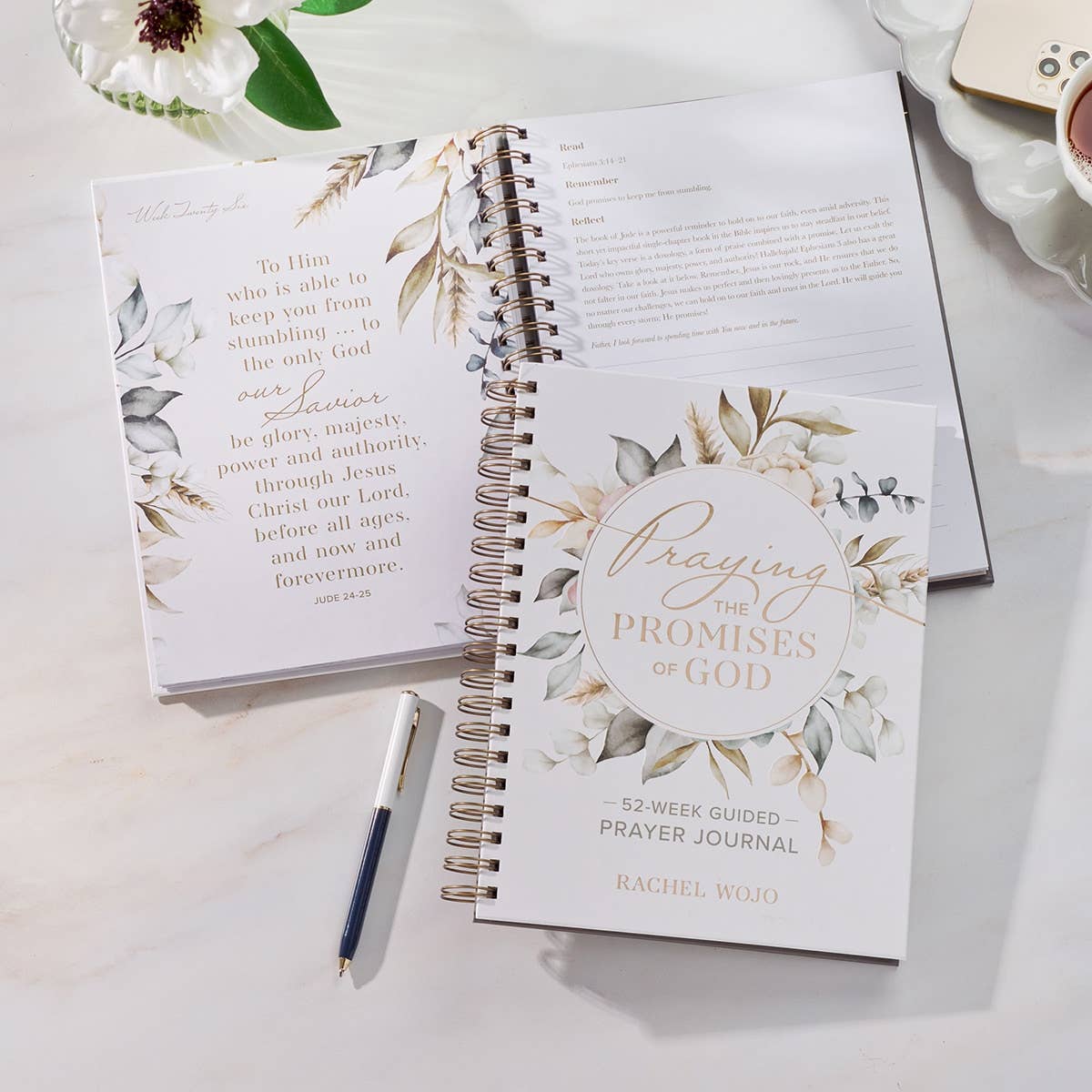 Praying the Promises of God; A 52-Week Guided Prayer Journal