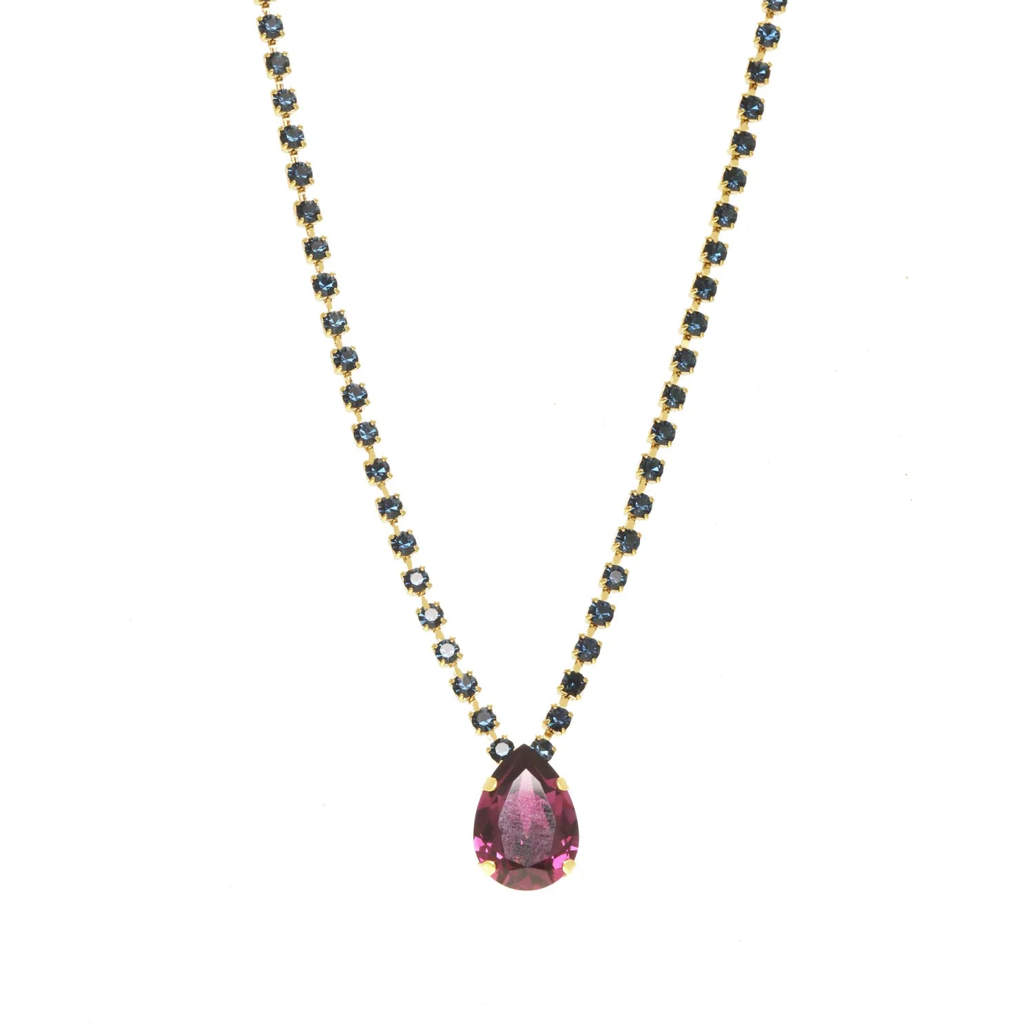 Milli Necklace in Montana/Amethyst