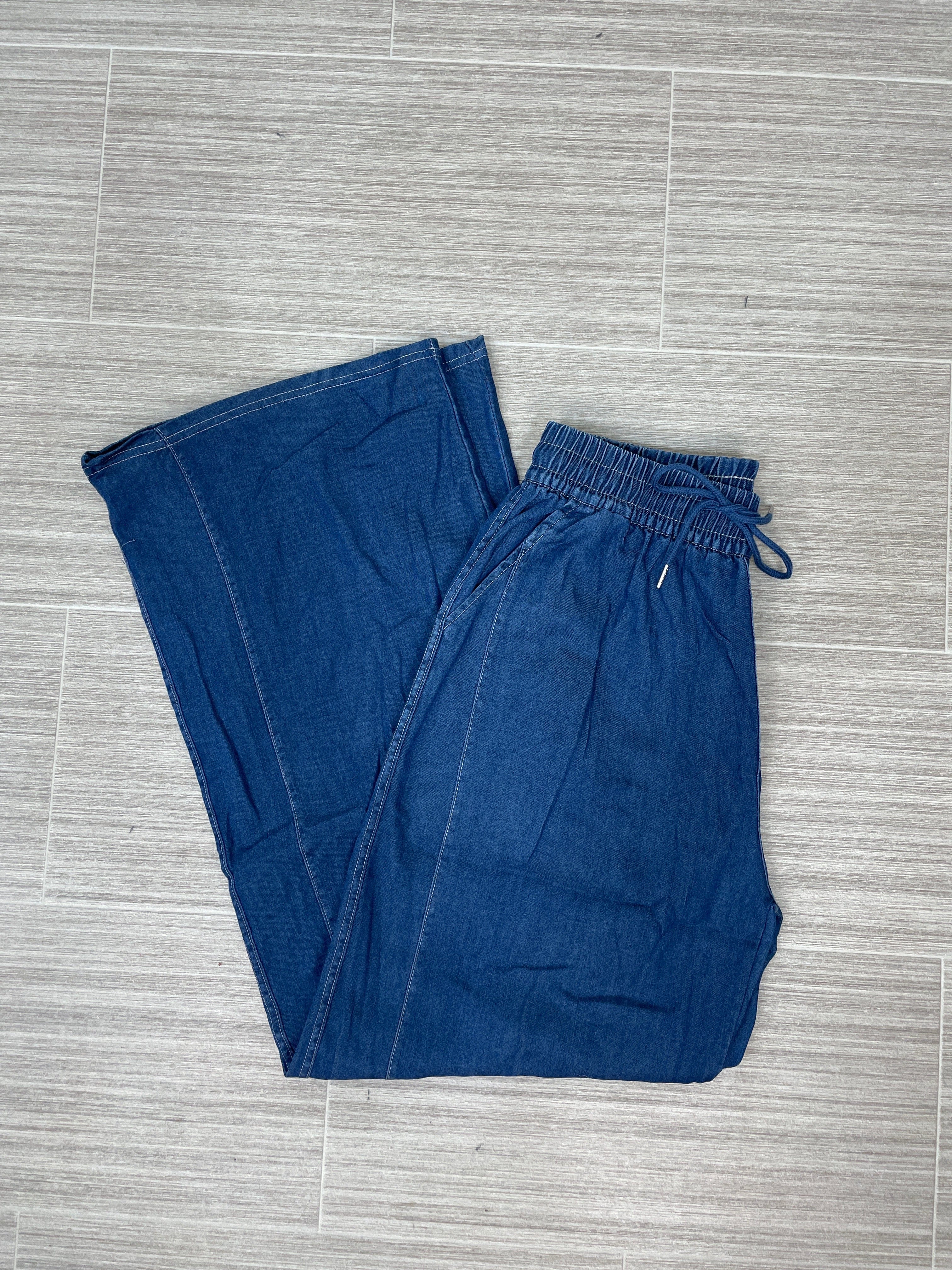 Dark Denim Chambray Pant
