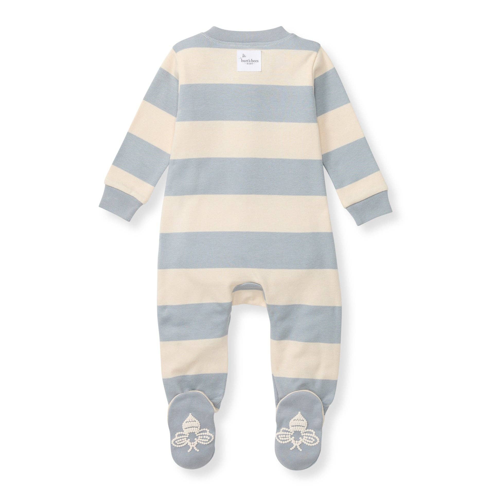 Rugby Stripe Organic Cotton Sleep & Play
