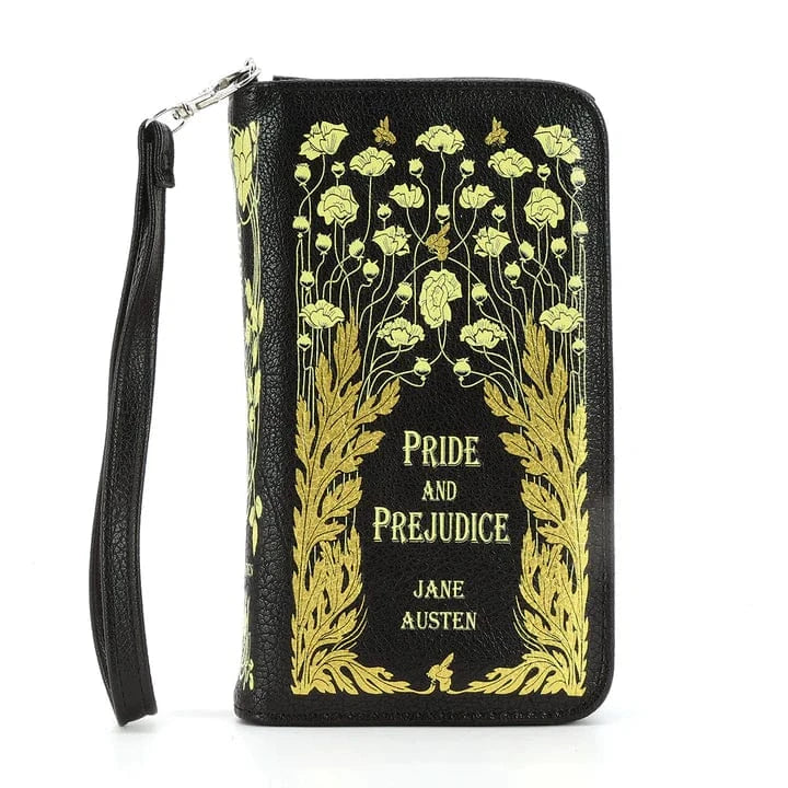 Pride & Prejudice Floral Book Wallet