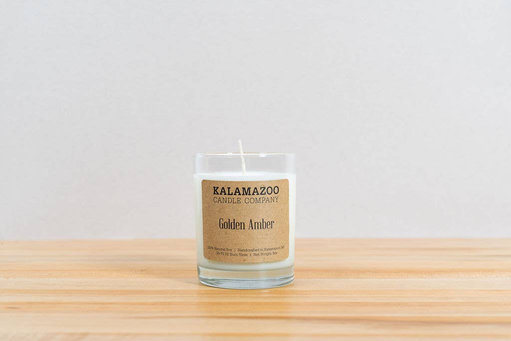 Golden Amber Candle 10oz Jar