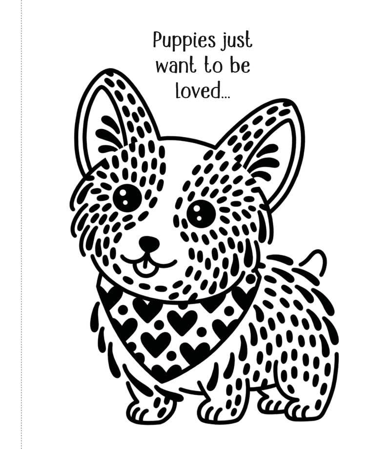 First Magic Painting Cute Puppies : Usborne