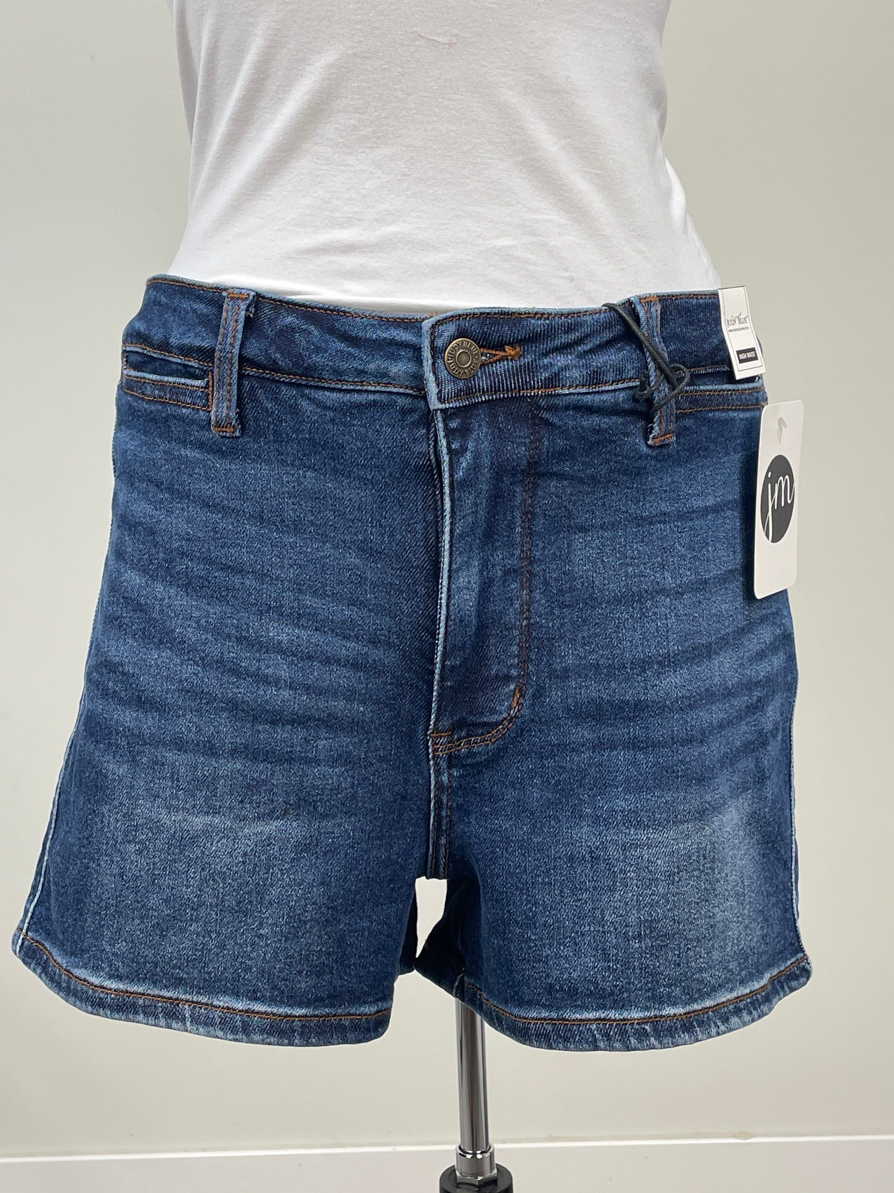 Medium Wash Slim Short