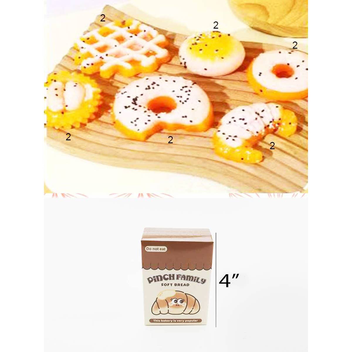 Mistery Box Soft Jelly Like Bakery Squishy Toy
