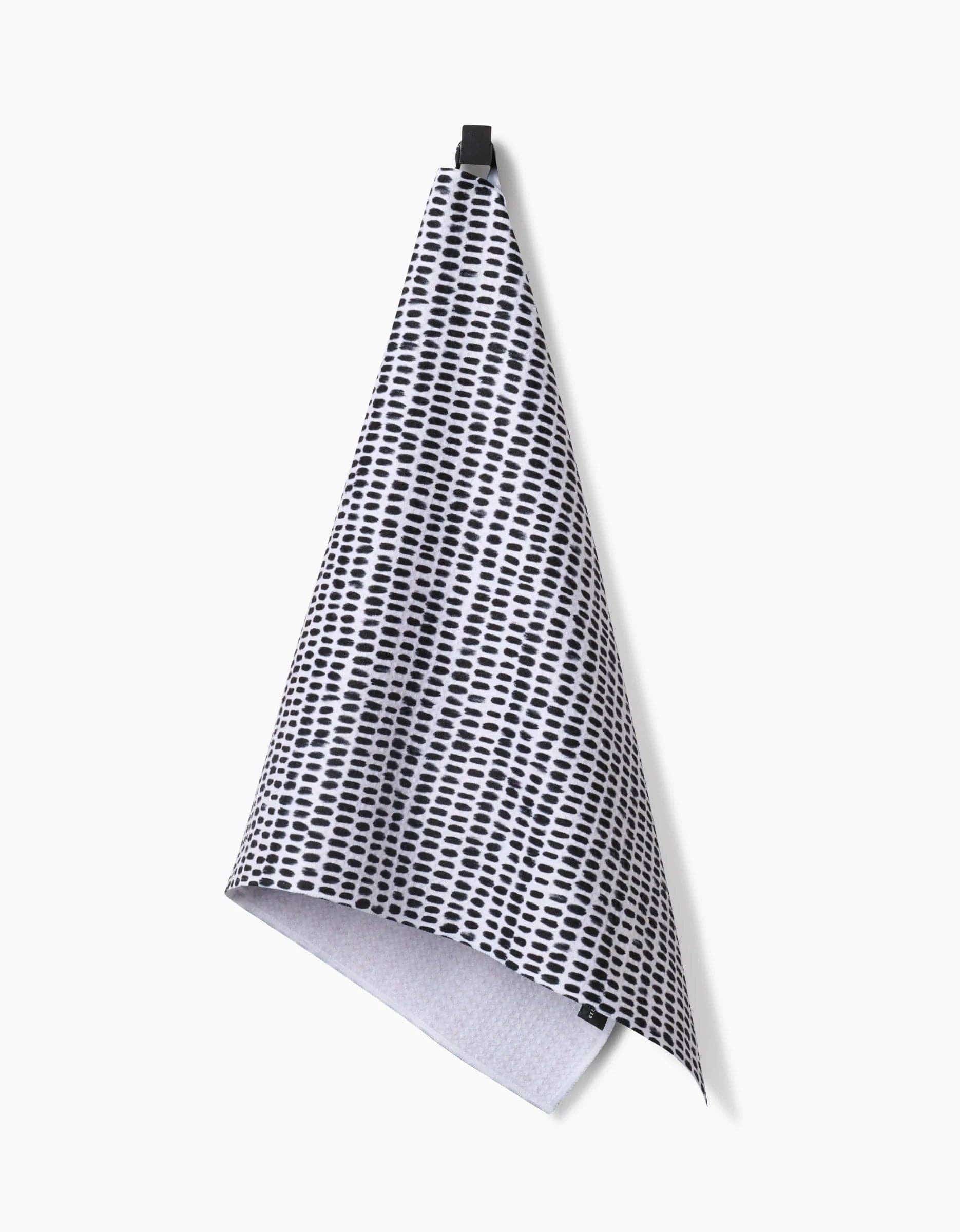 Geometry Dot Dot Dot Fresh Linen Tea Towel