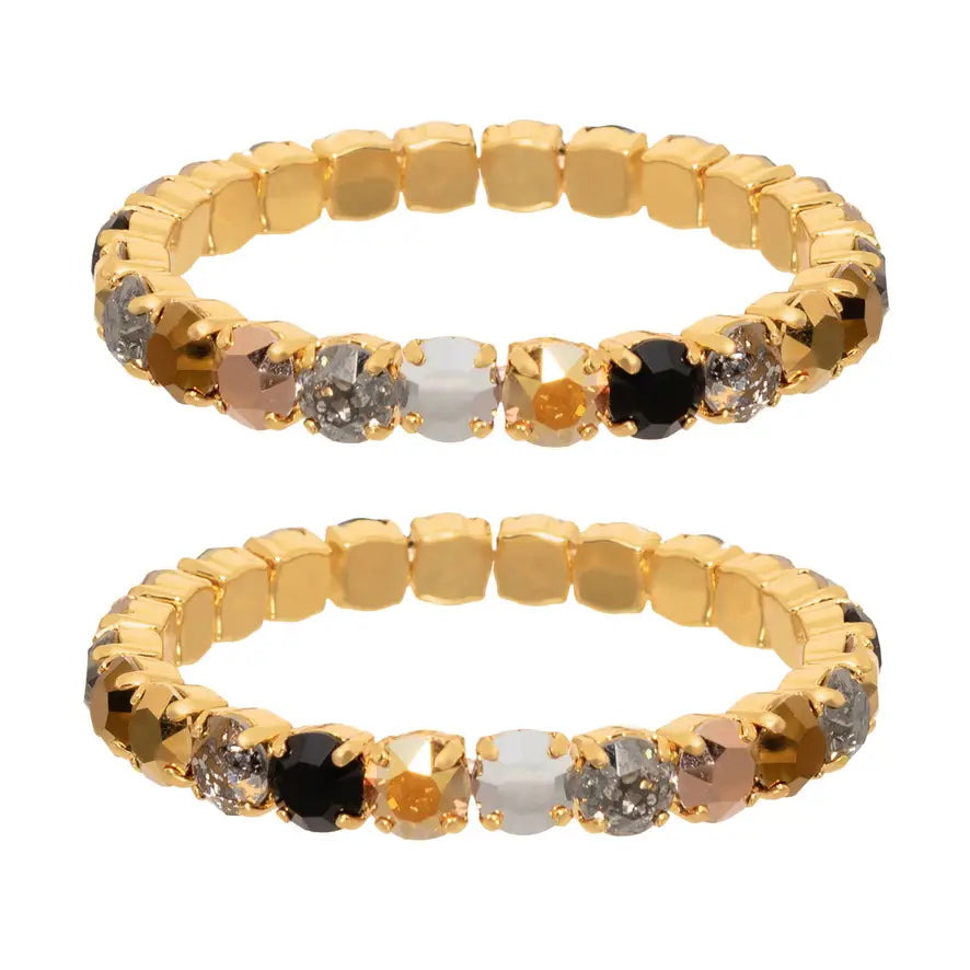Oakland Stretch Bracelet: Neutral Mix